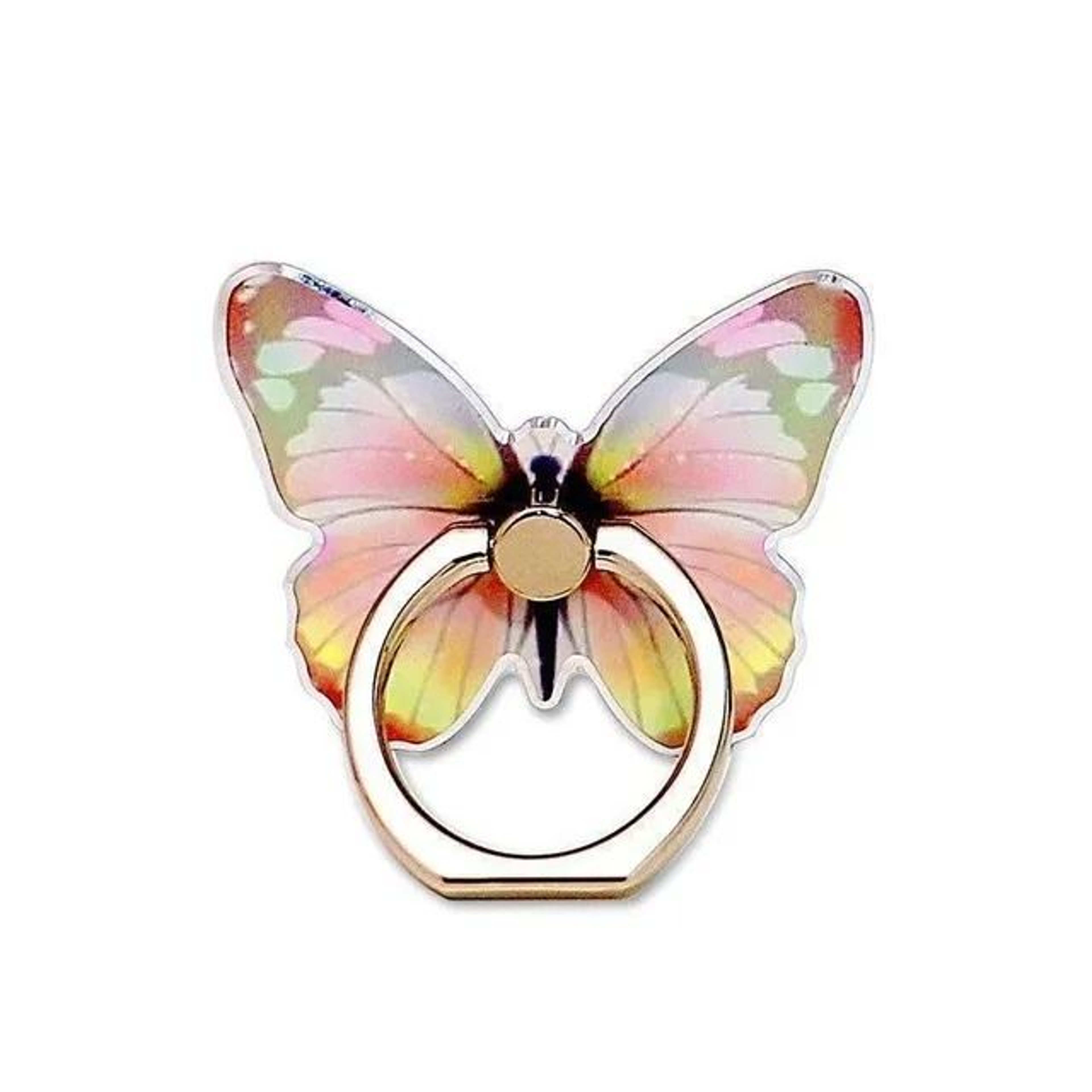 Butterfly Phone Ring Holder Universal Mobile Grip Stand 2