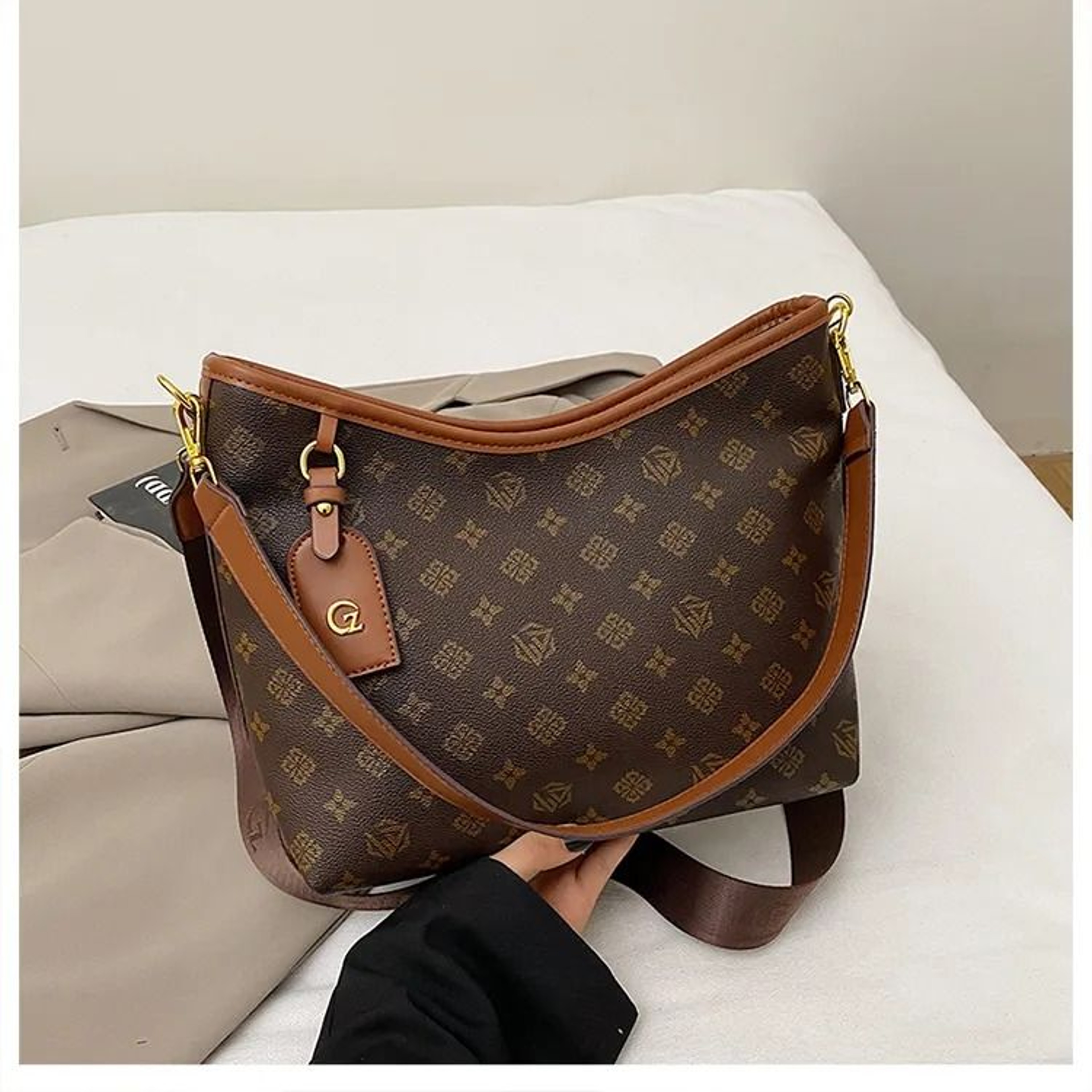 Casual Tote Crossbody Purse For Women Lightweight Shoulder Bag 0
