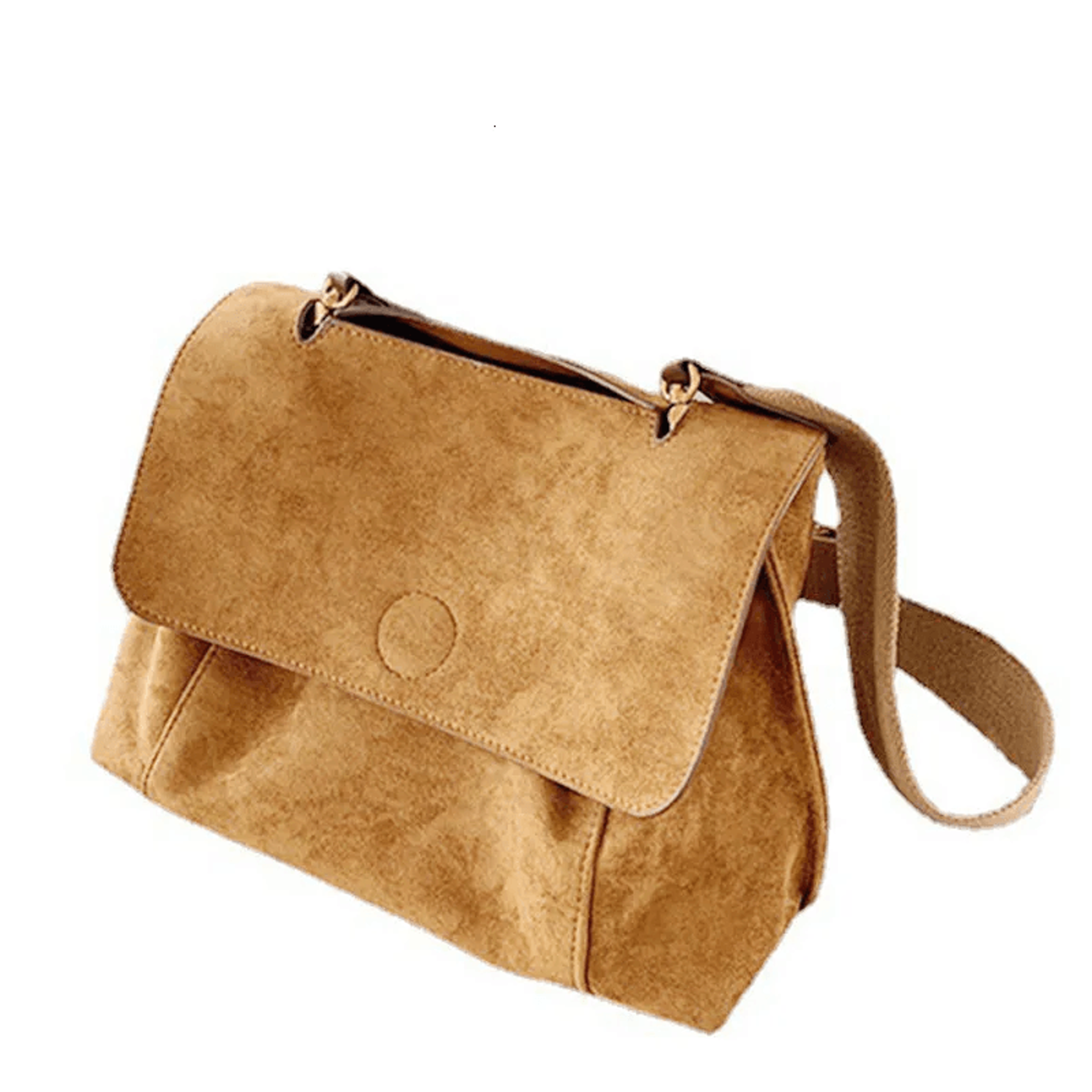 British Style Retro Large Capacity Crossbody Messenger Bag For Women 1