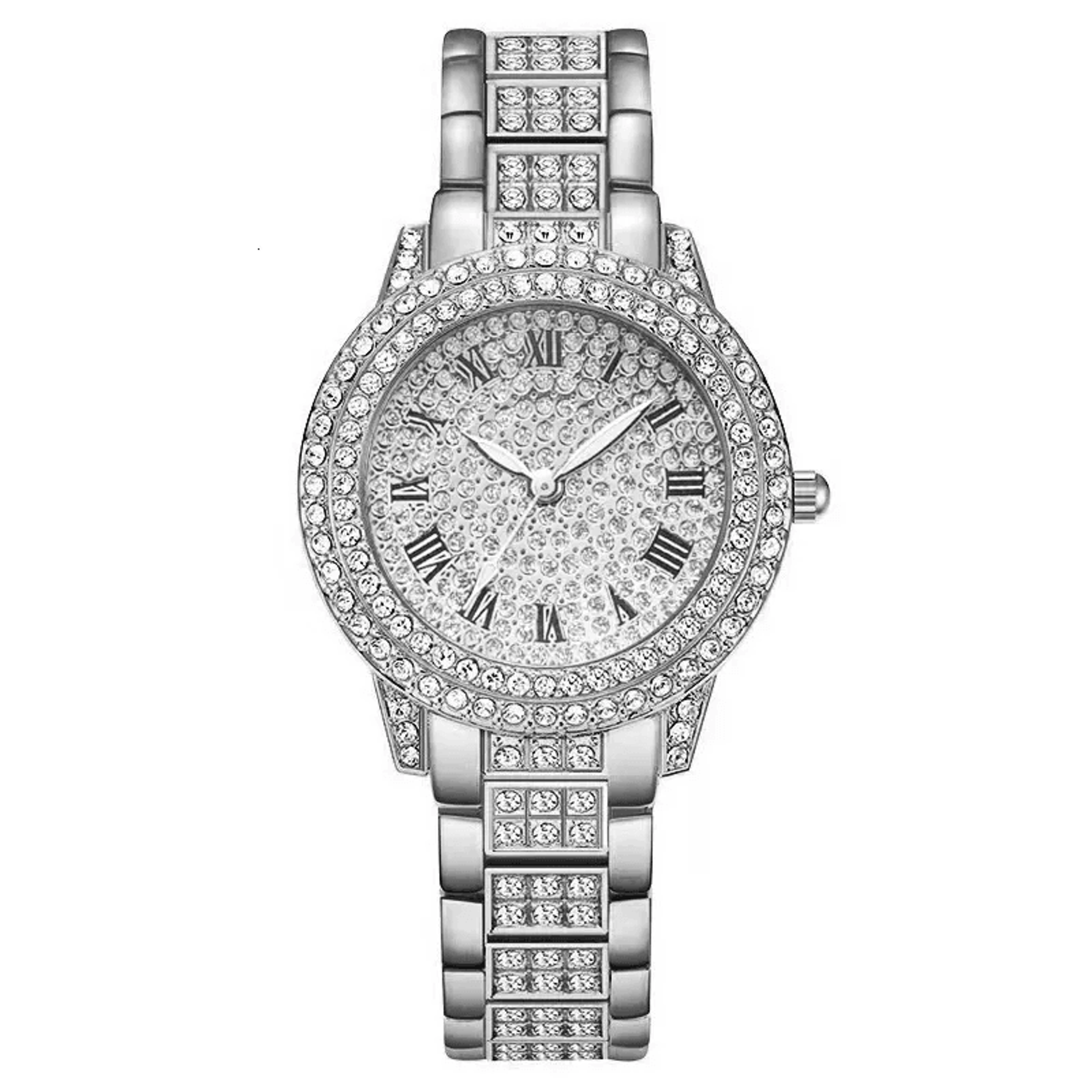 Diamond Roman Bracelet Watch For Women 1