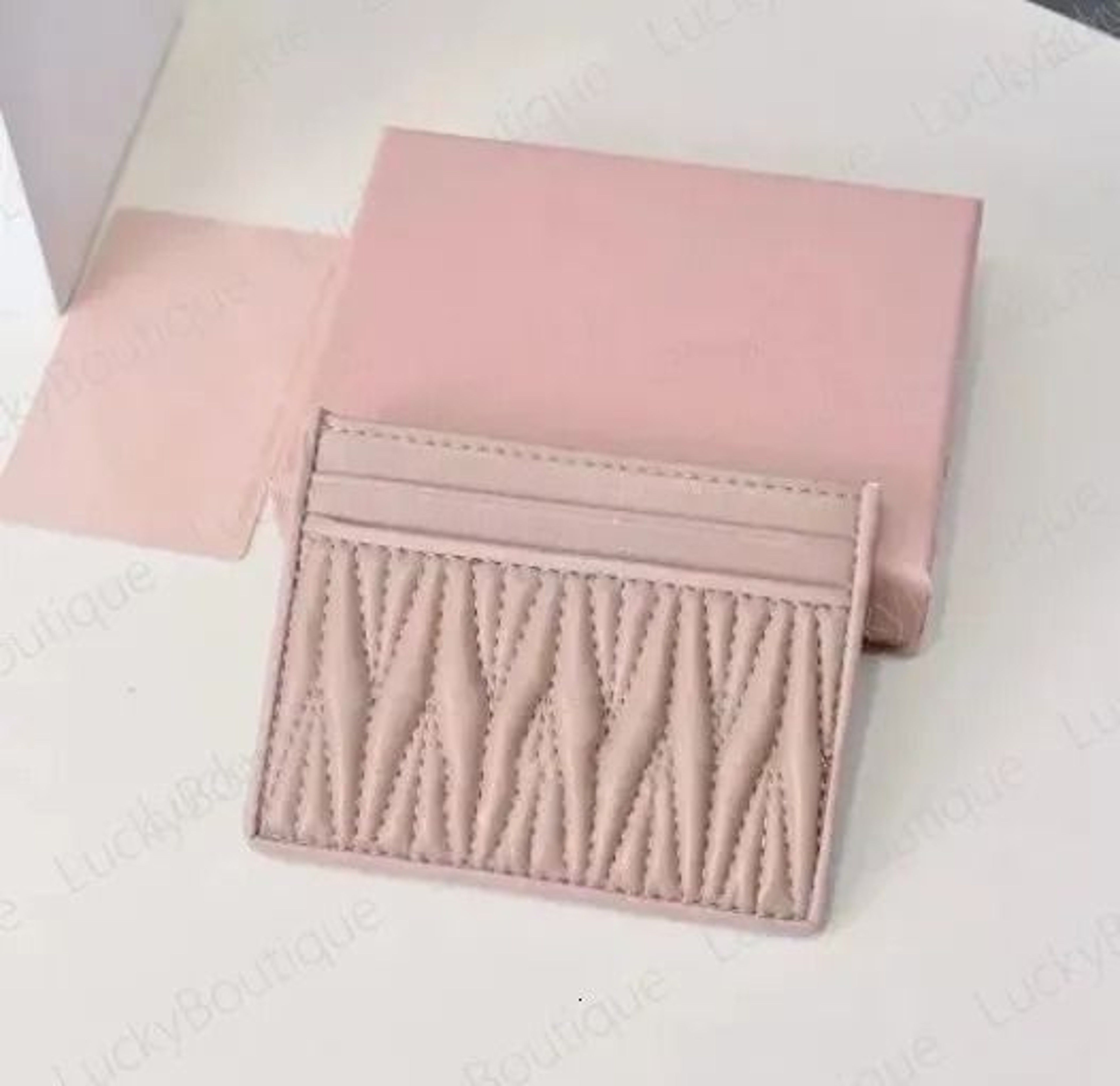 Mini Pleated Wallet Card Holder Coin Purse Zip Pouch For Women 2