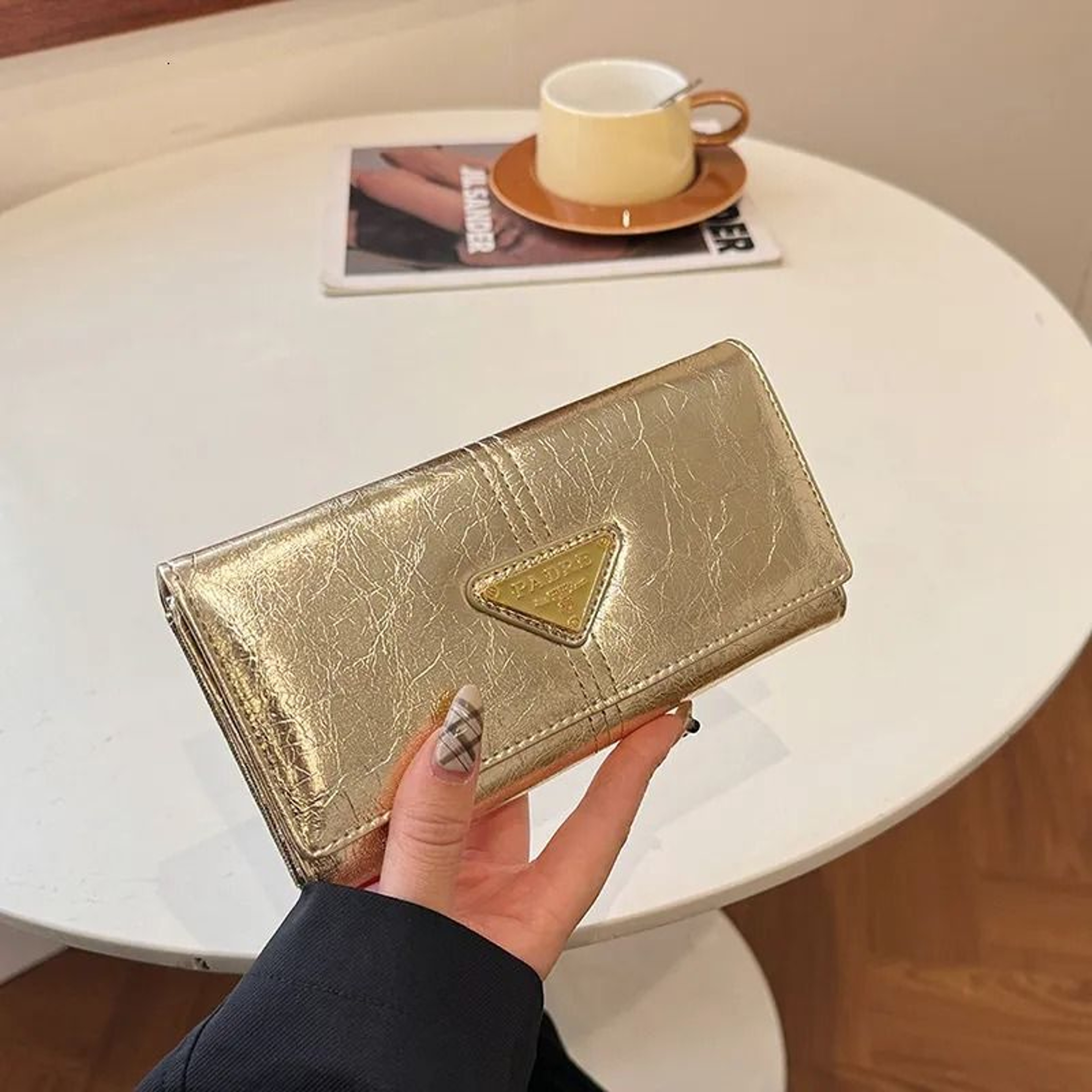 Stylish Versatile Clutch Bag For Women Long Wallet Coin Purse 1