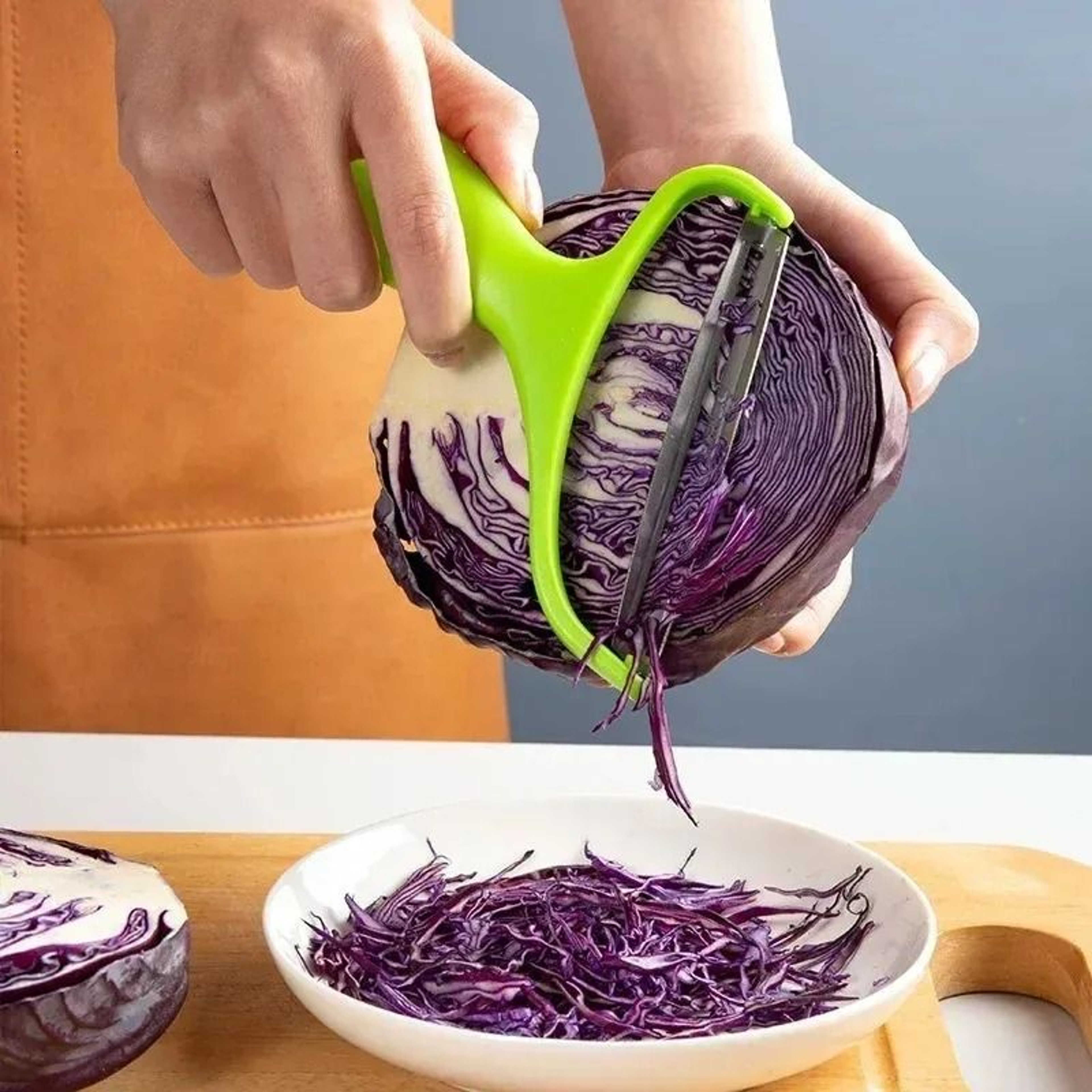 Large Cabbage Grater Potato Cutter For Fast Vegetable Prep 0