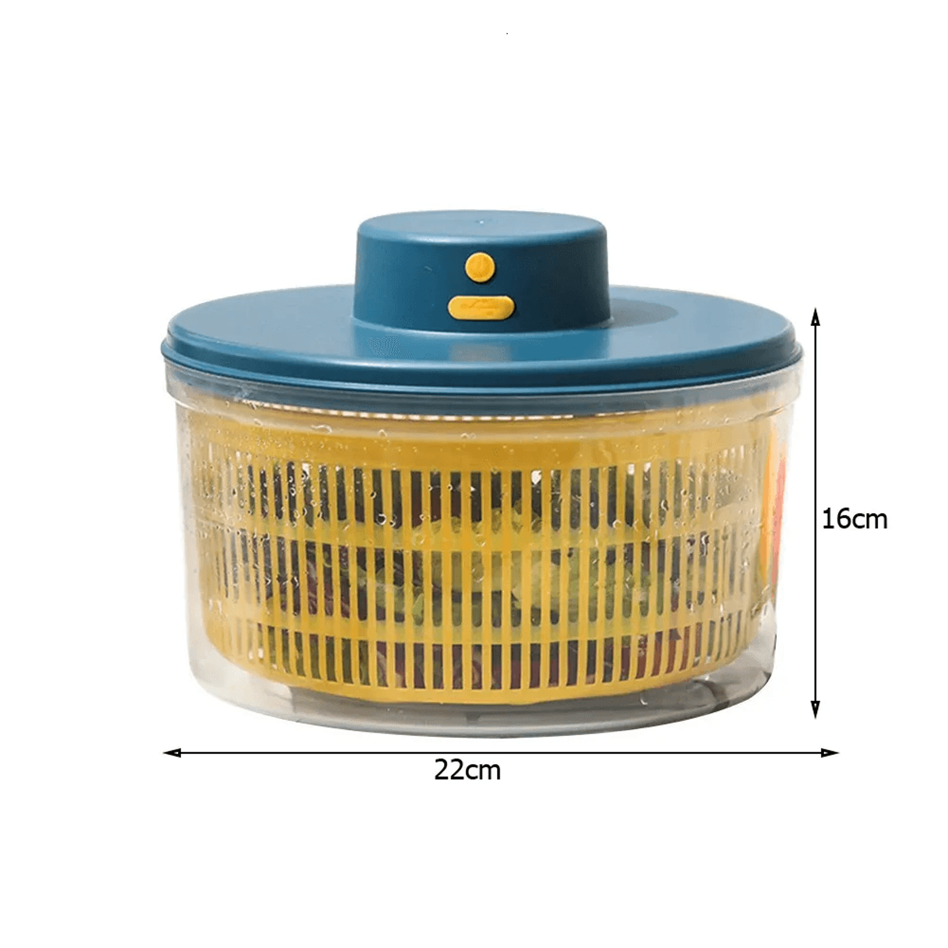 Electric Salad Spinner Automatic Lettuce Spinner Quick Dry Vegetable Dryer 1