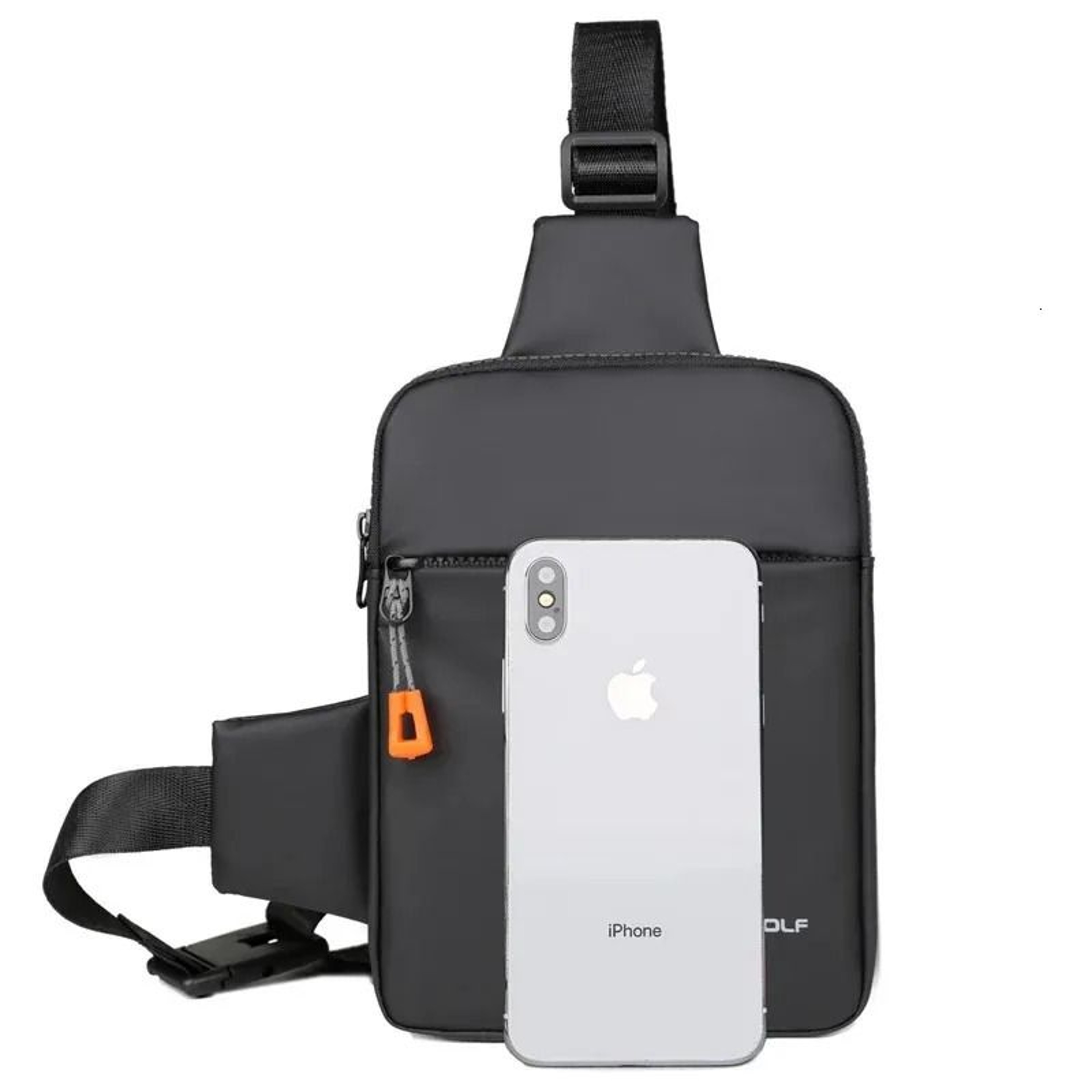 Multi Functional Mens Chest Bag Lightweight Crossbody Sling Bag For Travel Running And Cycling 5