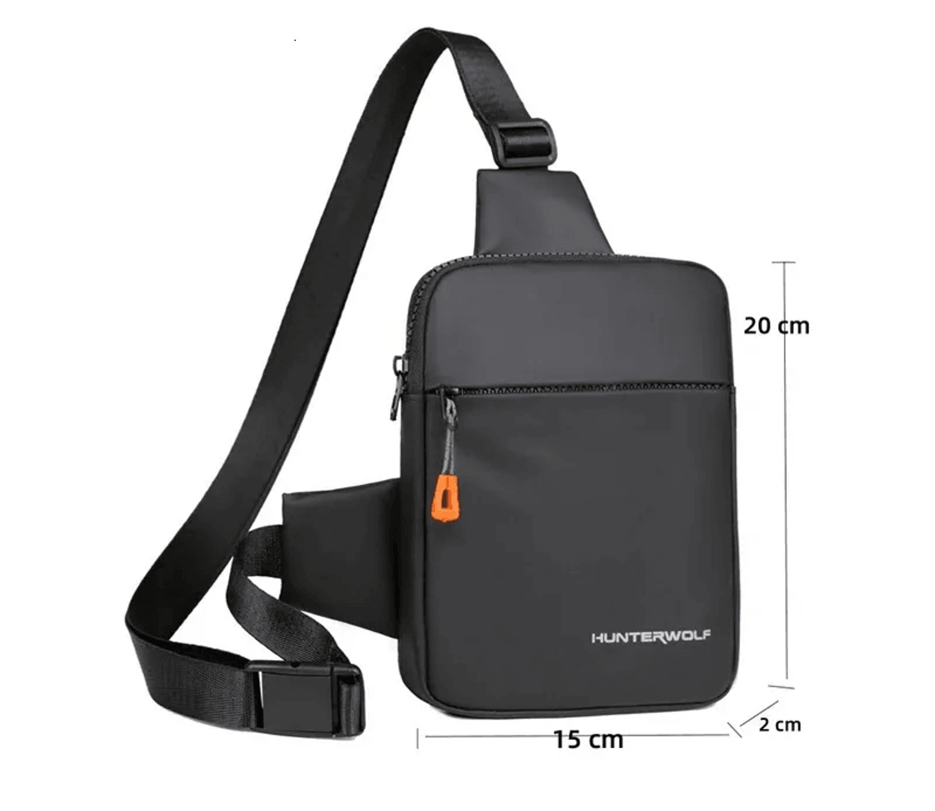Multi Functional Mens Chest Bag Lightweight Crossbody Sling Bag For Travel Running And Cycling 3