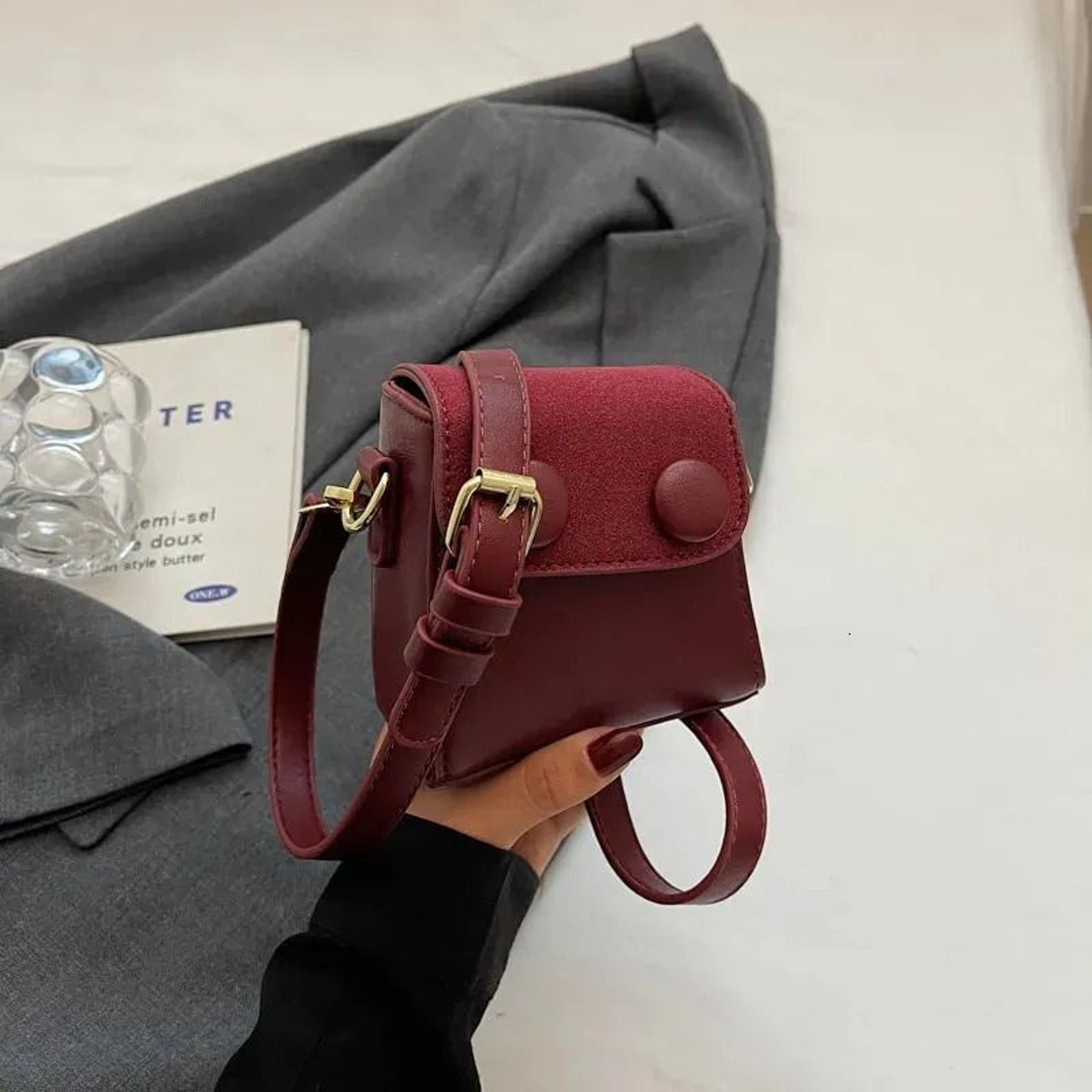 Mini Vintage Crossbody Bag For Women Versatile Shoulder Purse And Coin Wallet 3