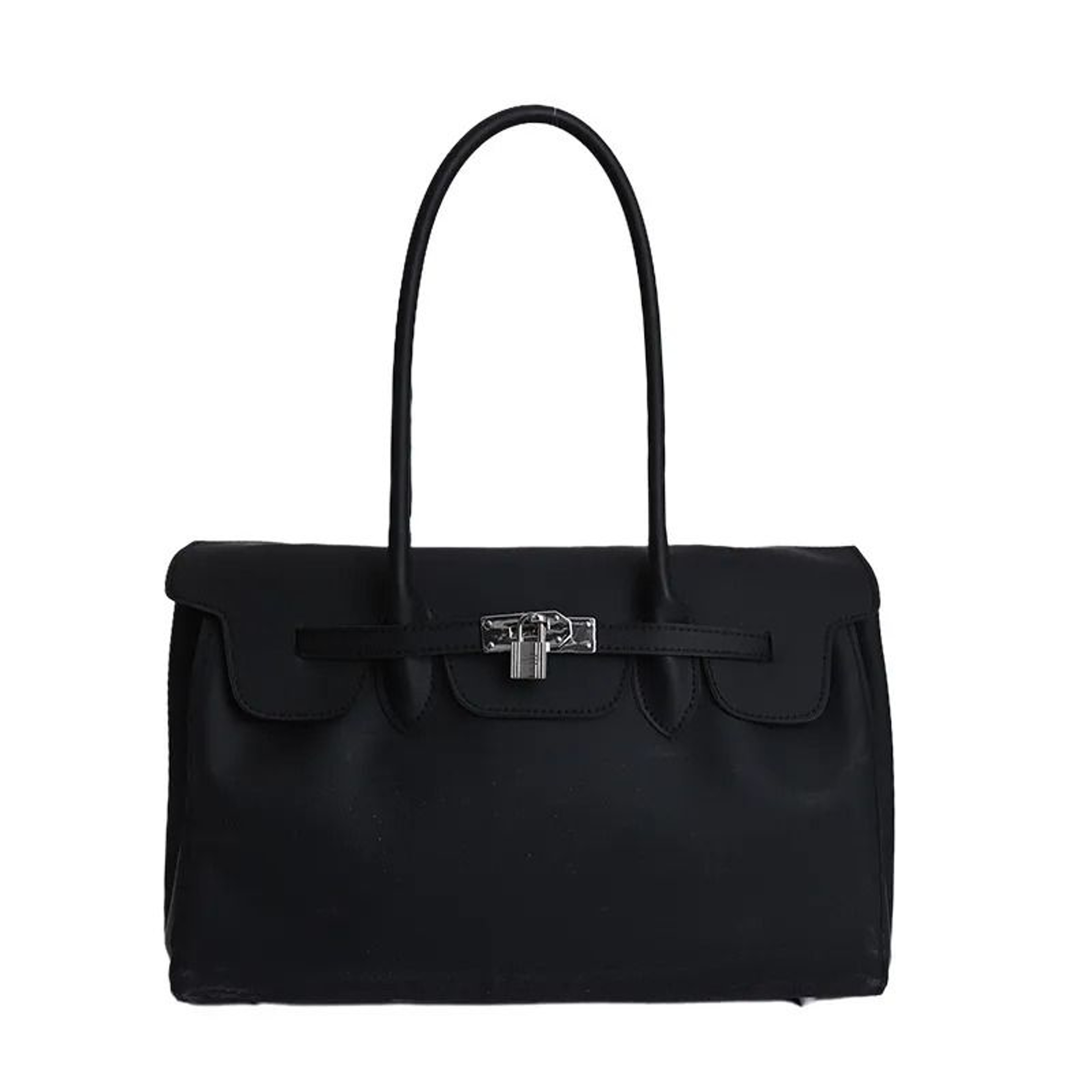 Jelly Tote Bag Large Capacity Womens Shoulder Bag For Commuting 1