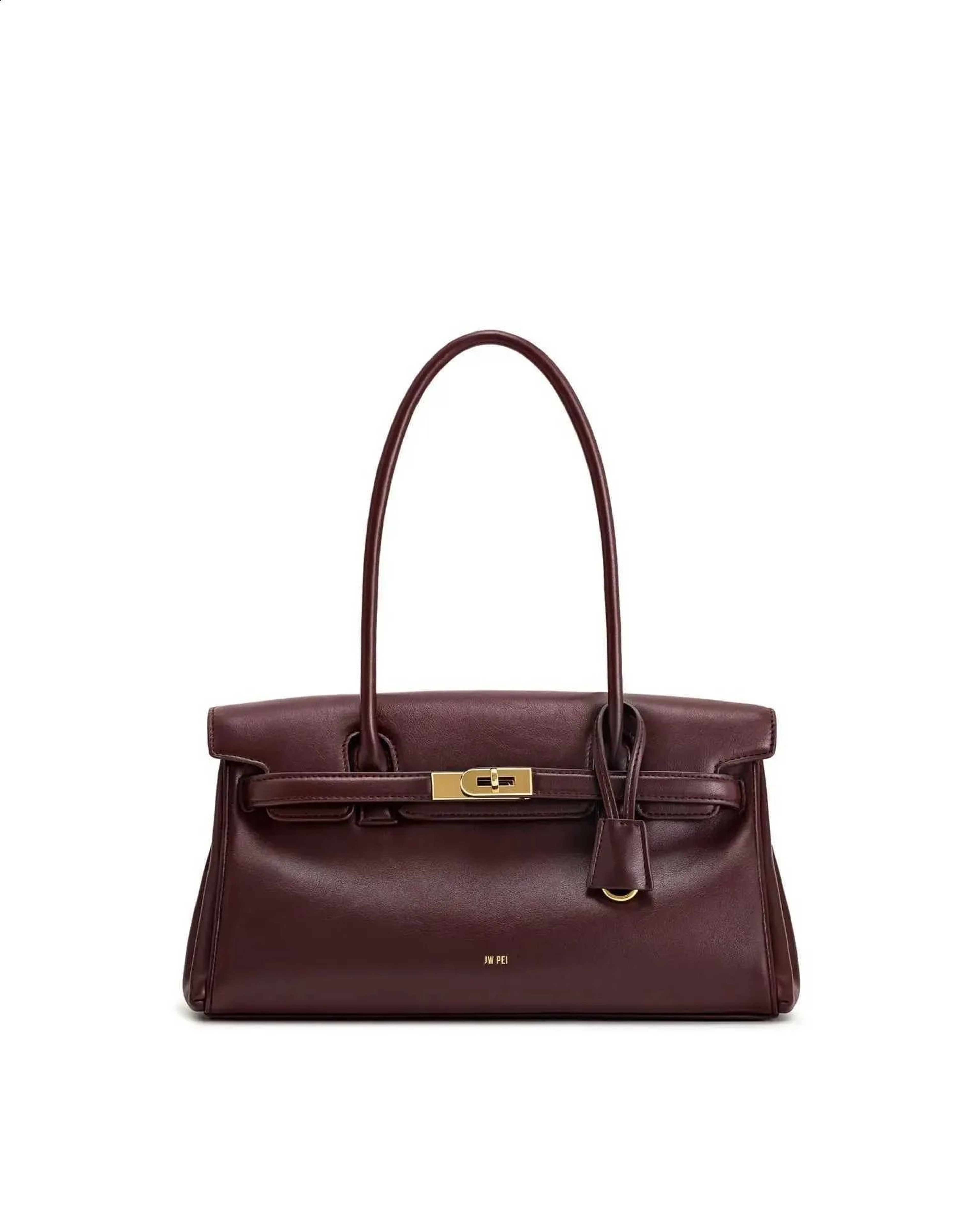 Compact Underarm Shoulder Bag With Handheld Design And Modern Stick Bag Accent 3