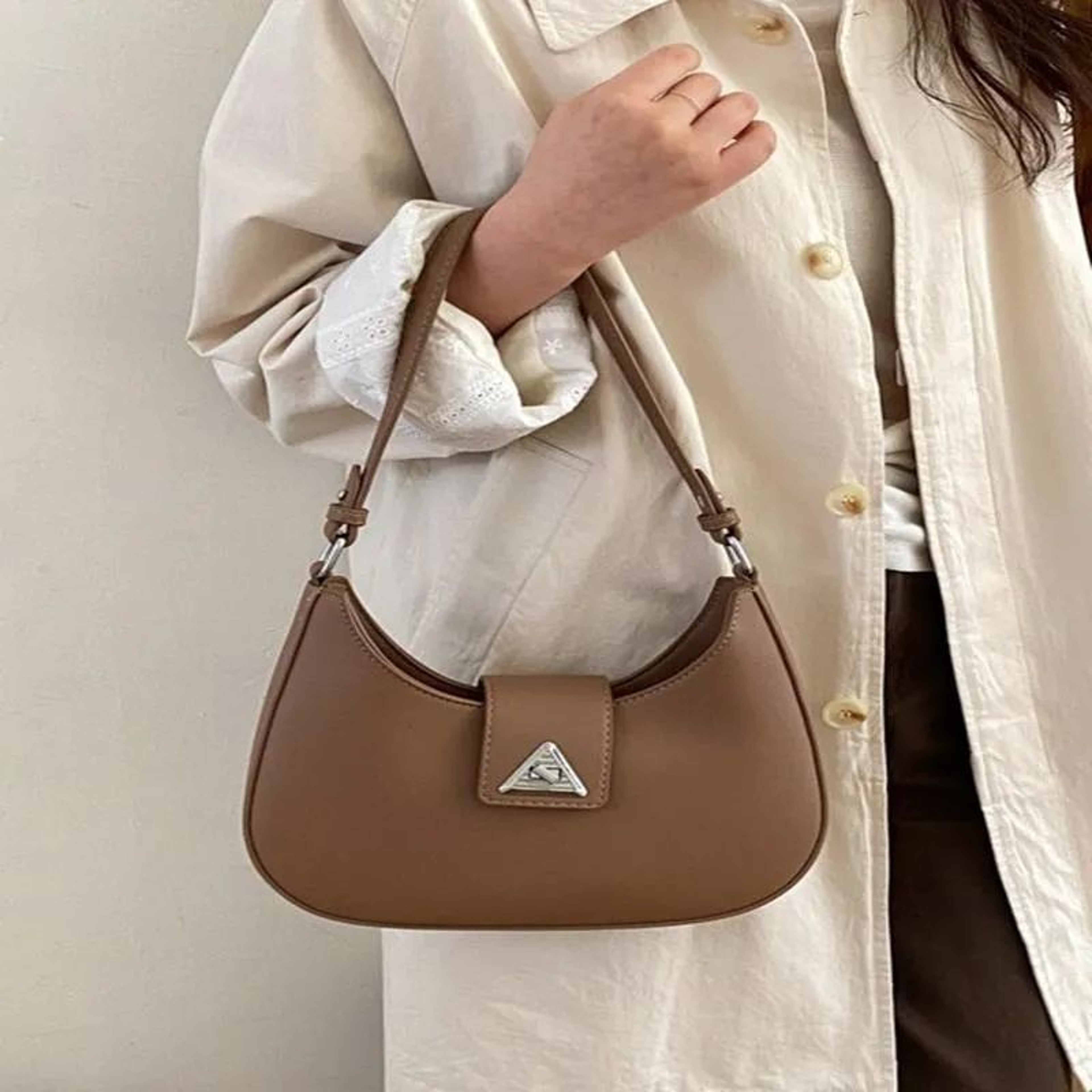 Womens Crescent Crossbody Shoulder Bag Lightweight Everyday Commuter Purse 4