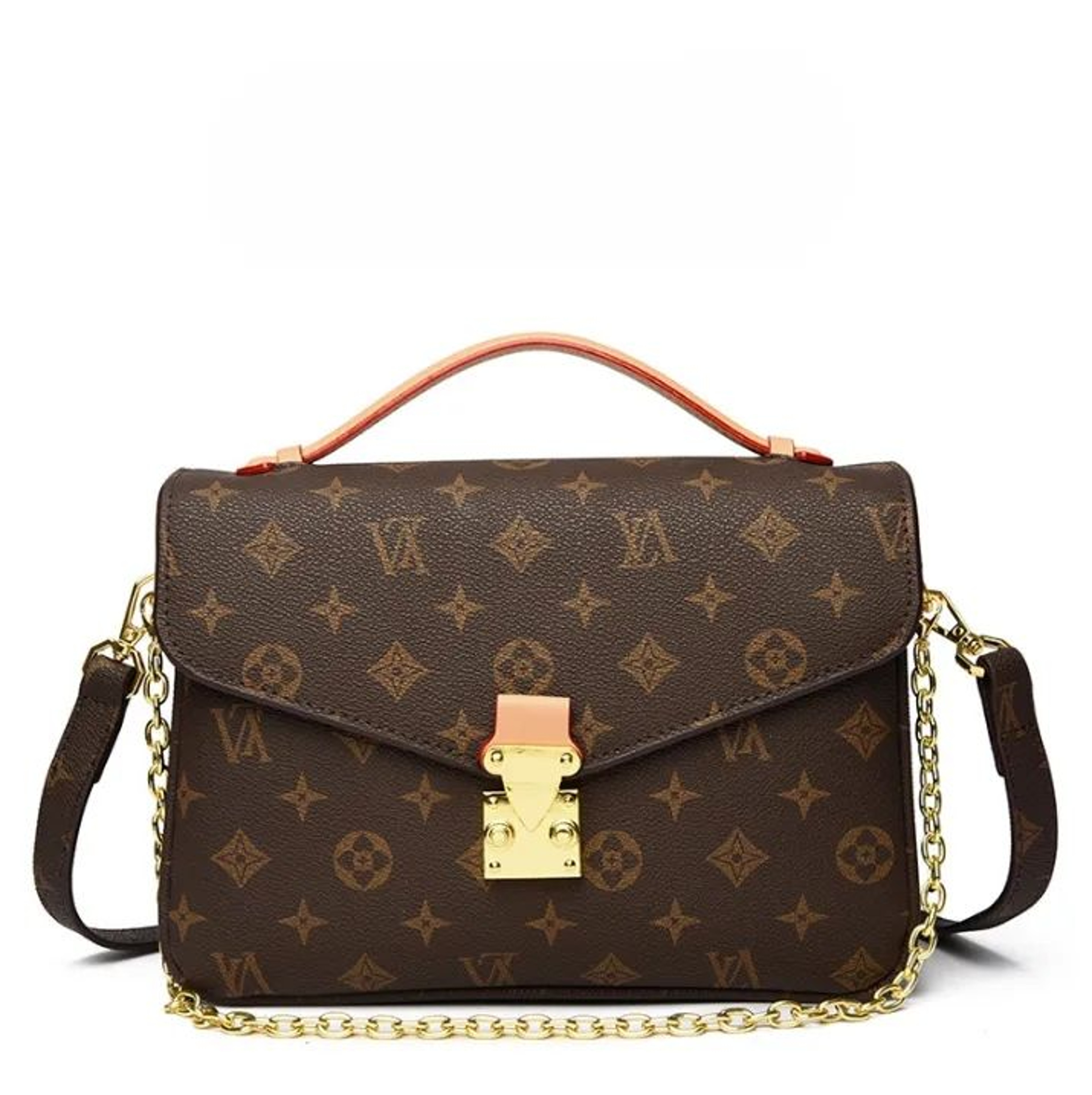 Vintage Floral Crossbody Shoulder Bag For Women Elegant Everyday Handbag 0