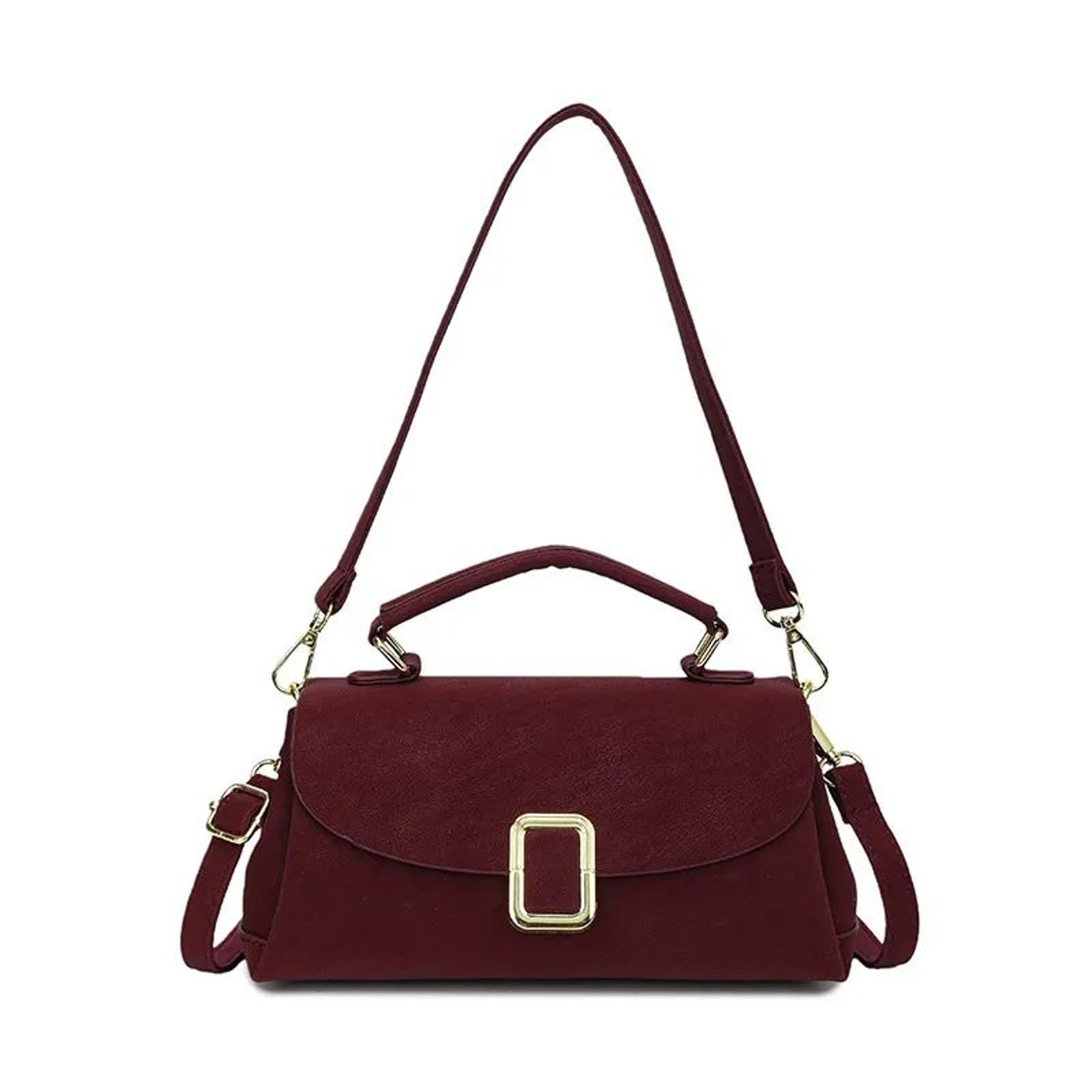 Womens Textured Shoulder Bag With Crossbody Style And Elegant Design 3