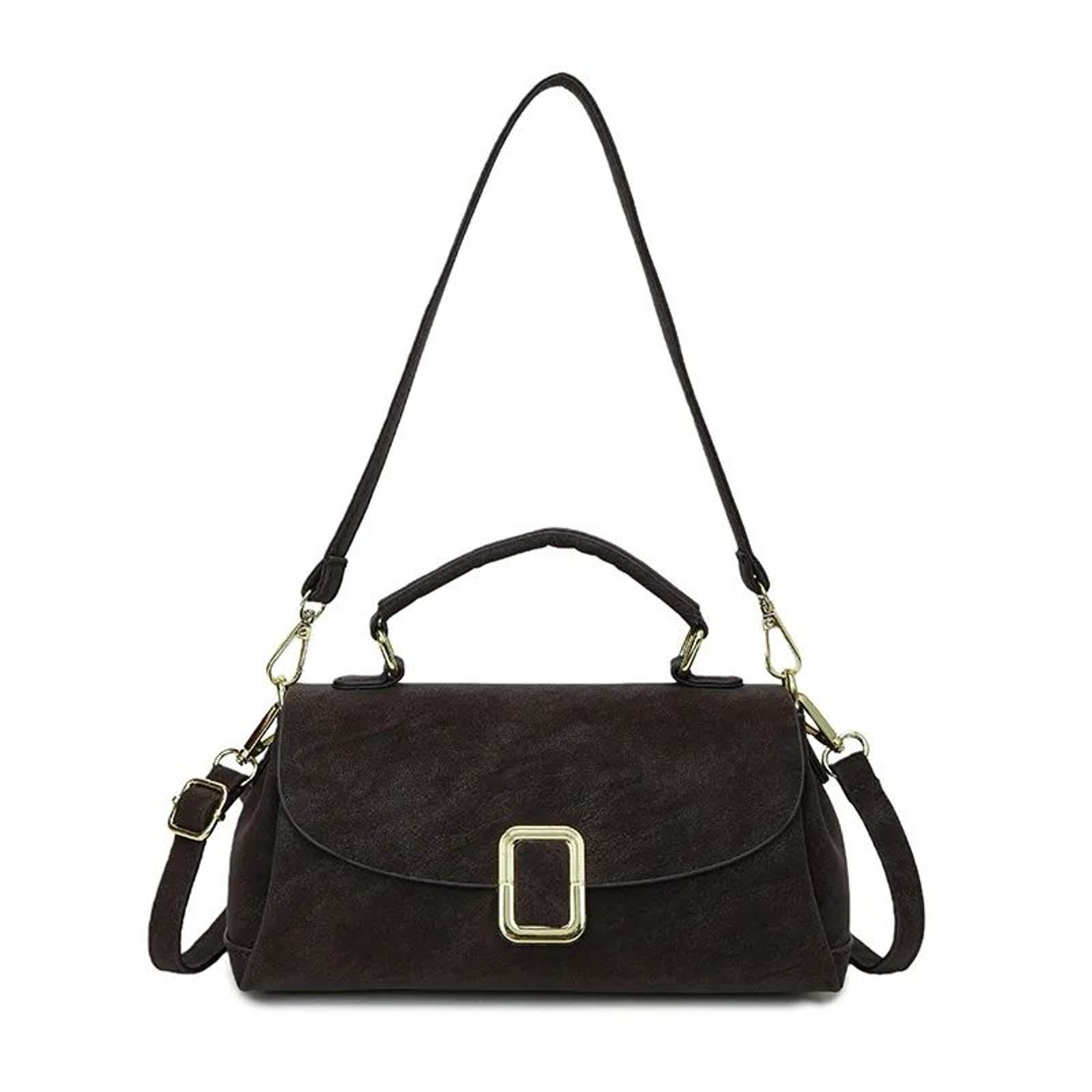 Womens Textured Shoulder Bag With Crossbody Style And Elegant Design 4