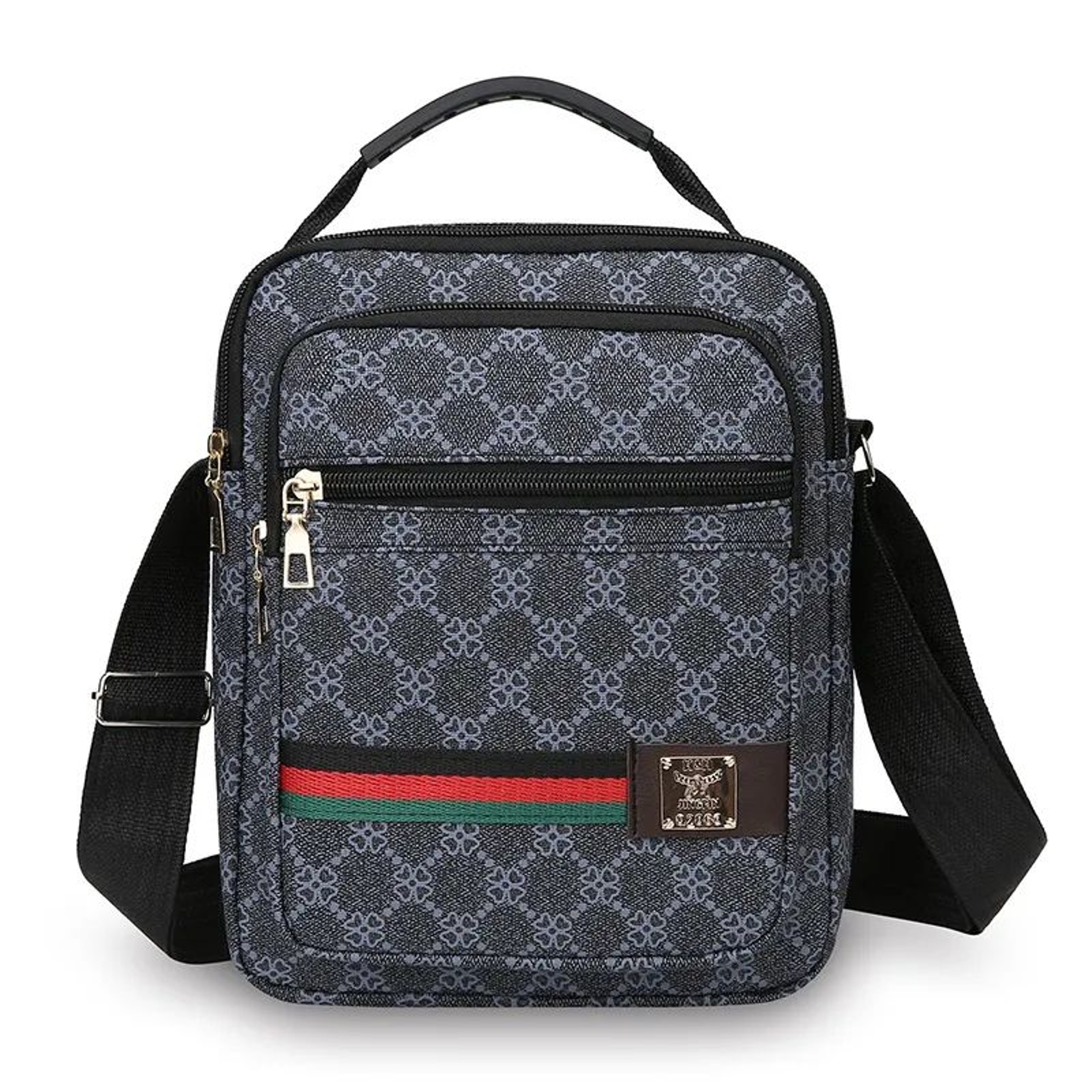 Large Capacity Crossbody Shoulder Bag With Multiple Compartments For Work And Travel 0