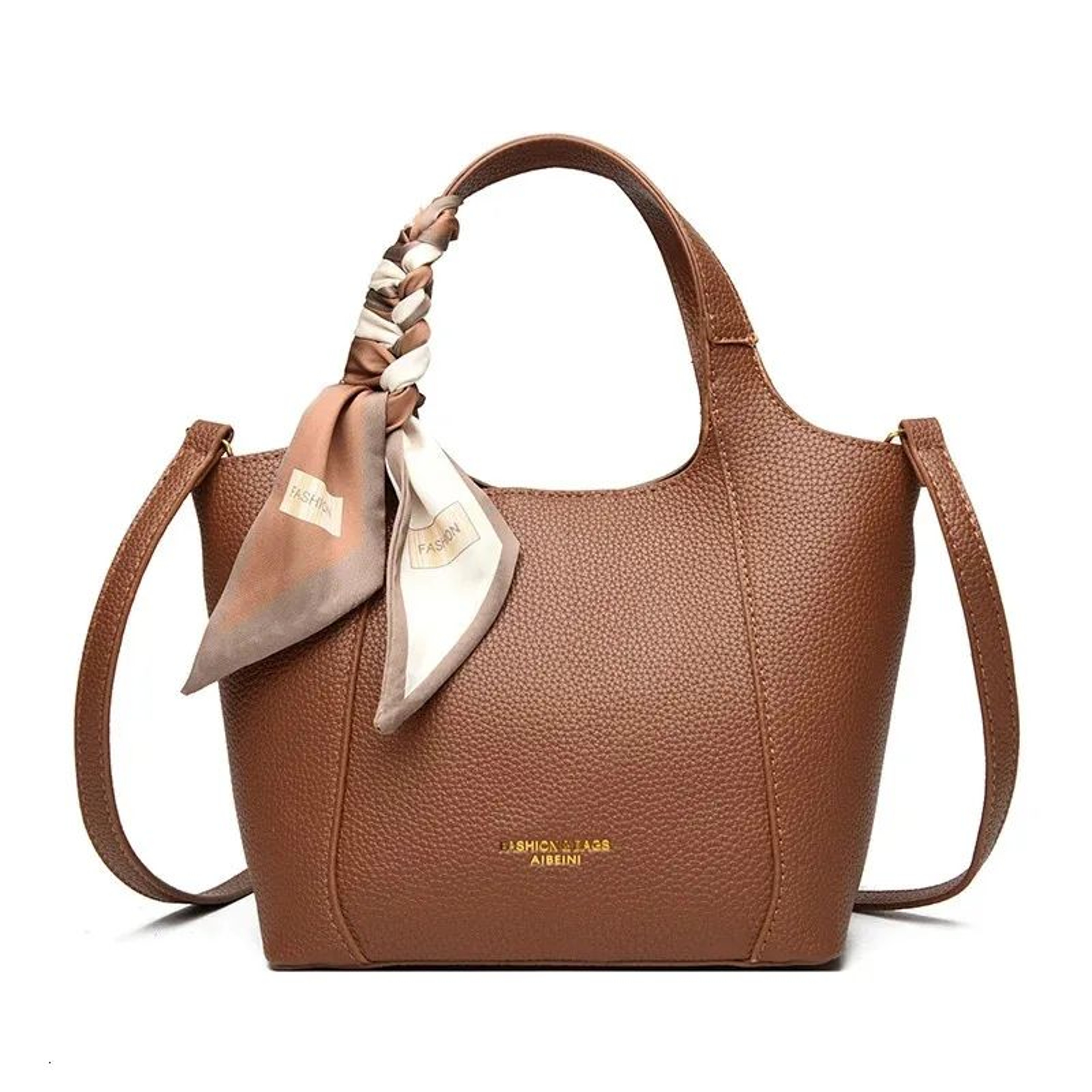 Womens Lightweight Bucket Bag With Adjustable Crossbody Shoulder Strap 3