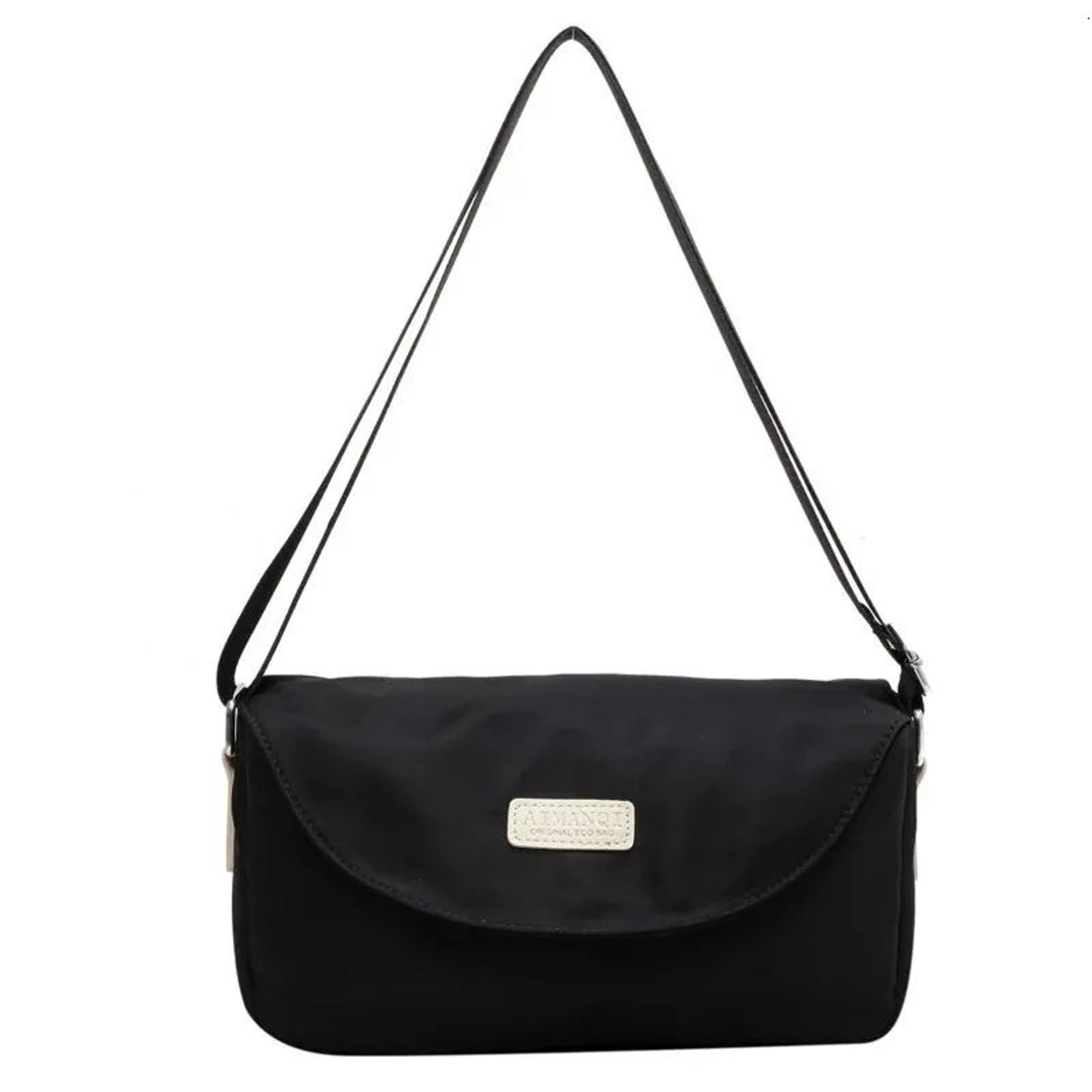 Women Lightweight Nylon Crossbody Bag Small Square Travel Shoulder Bag 1