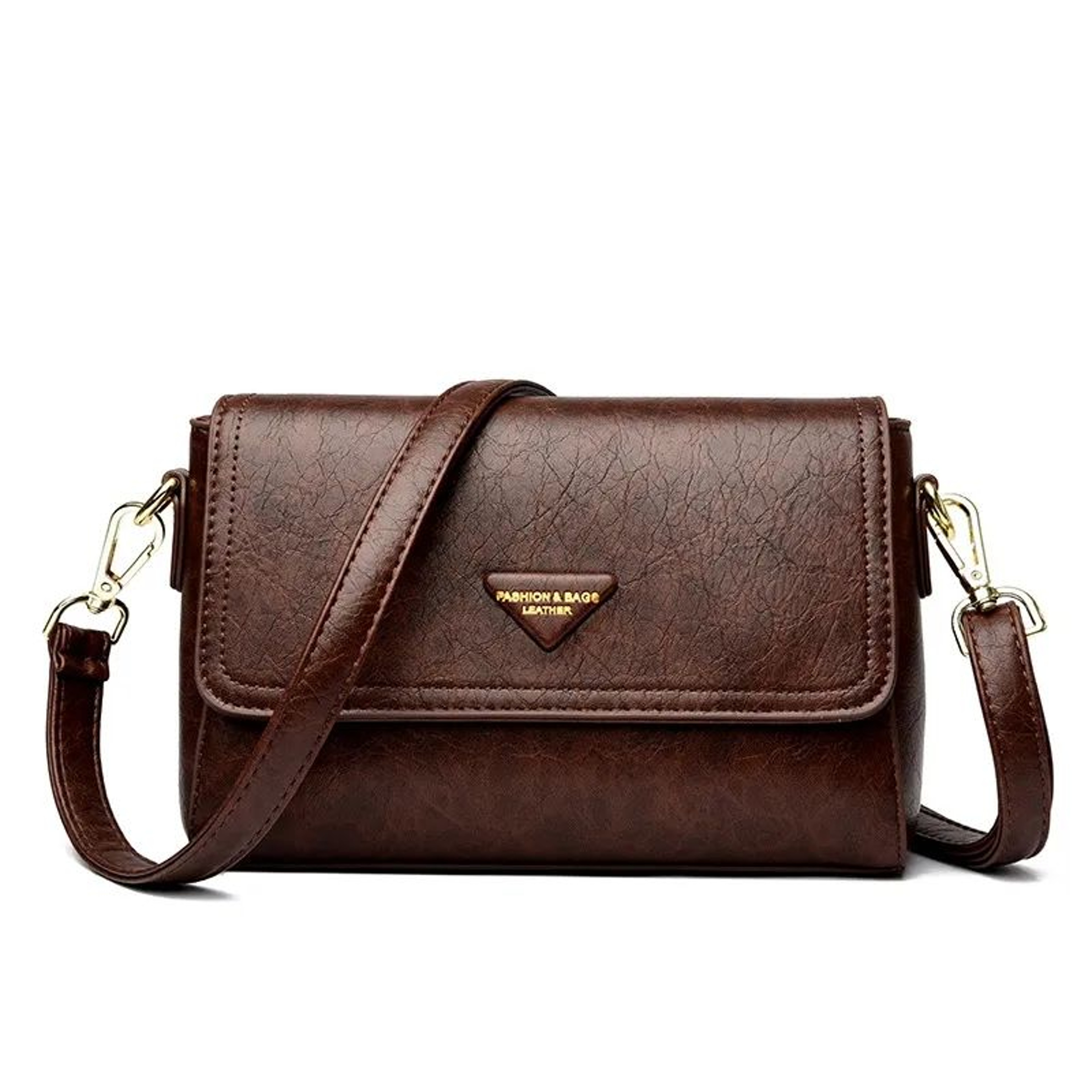 Women Large Capacity Shoulder Bag With Adjustable Crossbody Strap 2