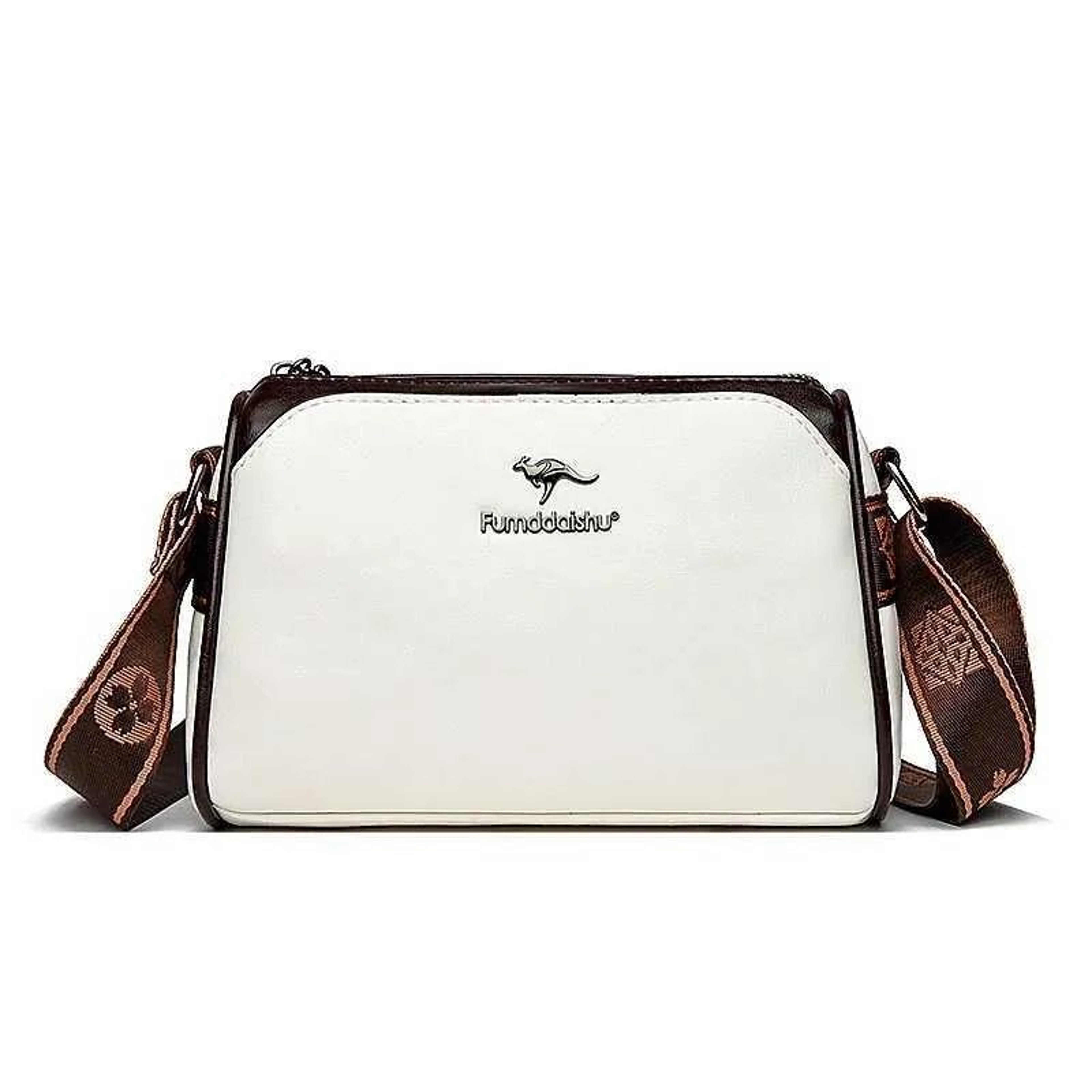 Genuine Leather Crossbody Wallet For Women With Adjustable Strap And Card Slots 2
