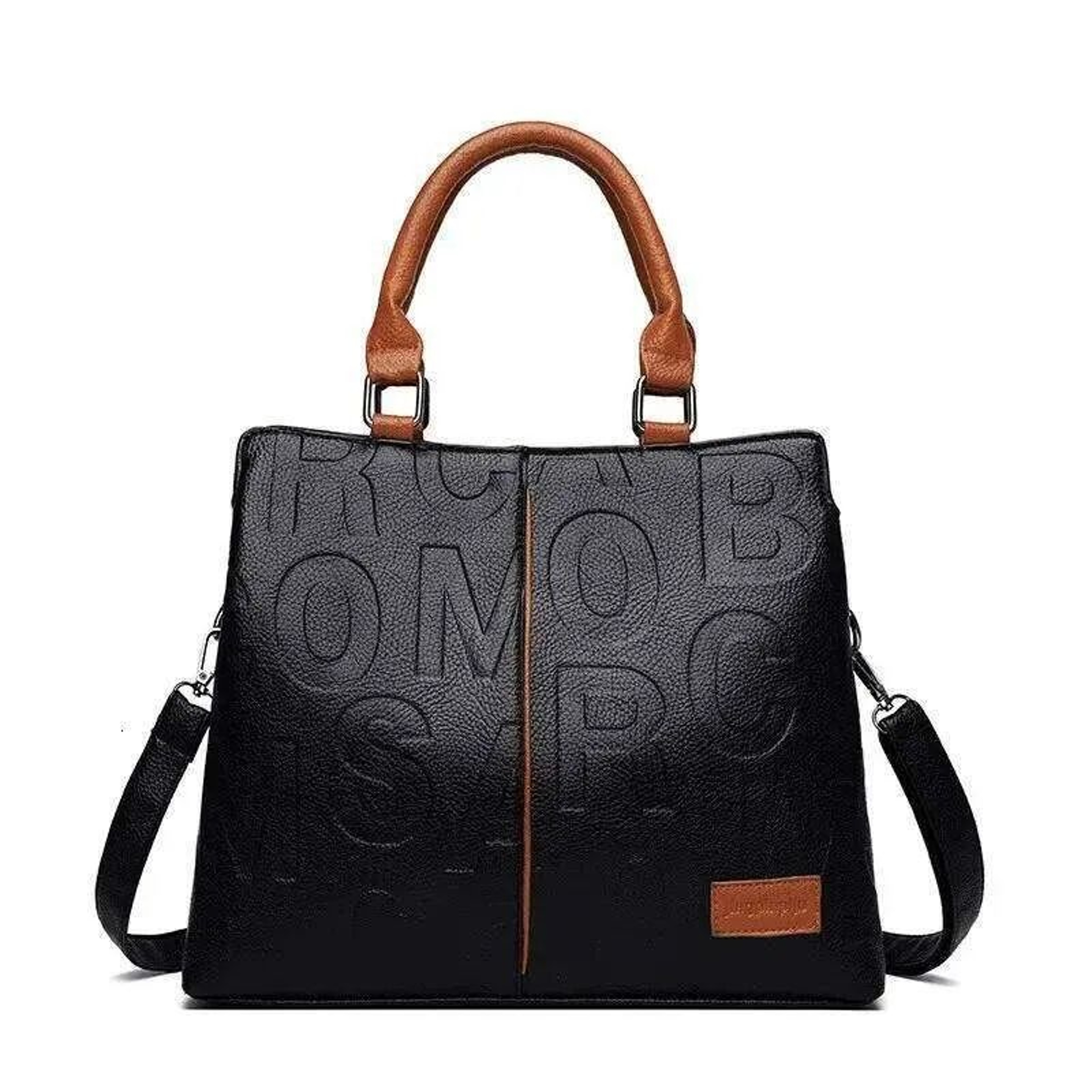 Women PU Leather Crossbody Shoulder Bag With Large Capacity For Travel 3