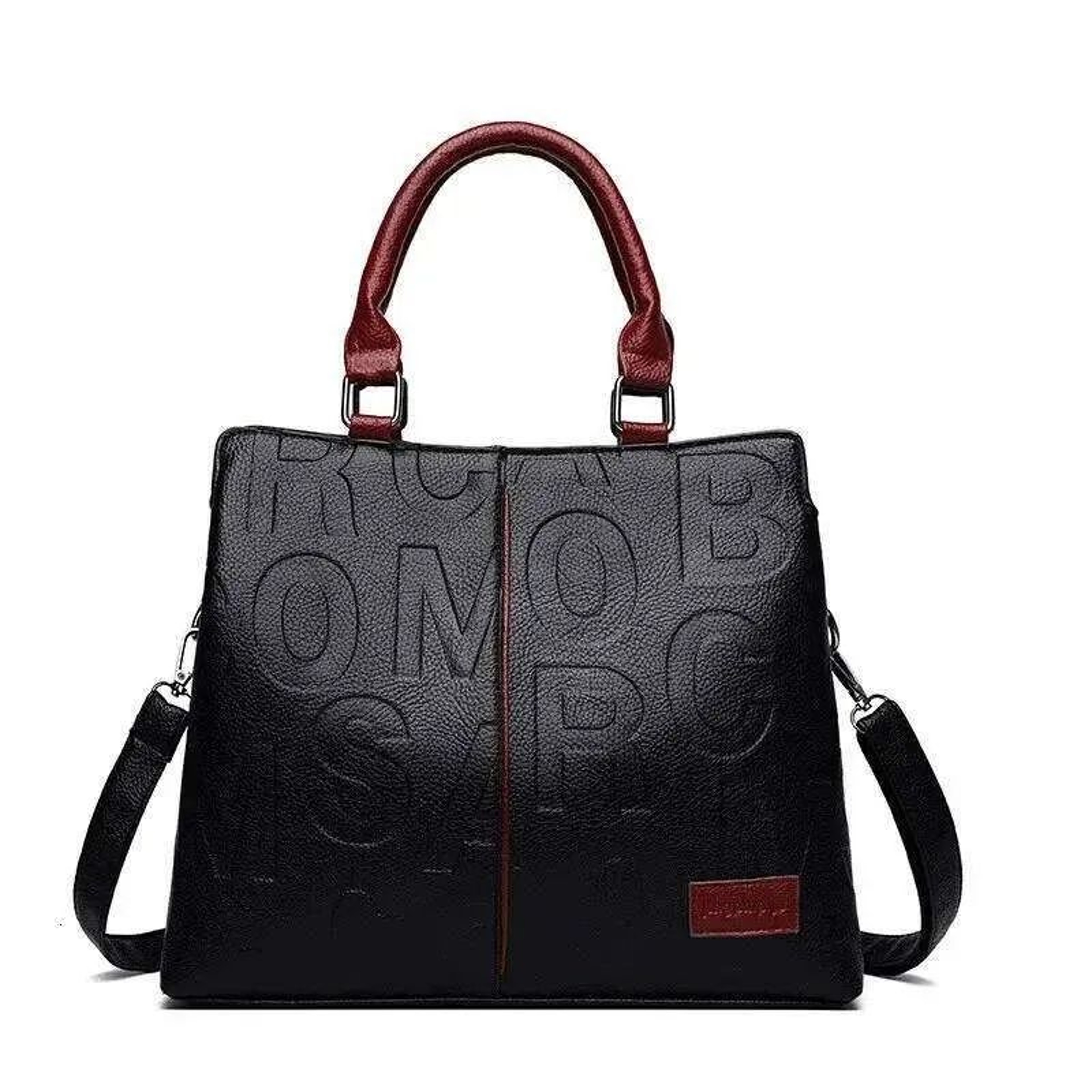 Women PU Leather Crossbody Shoulder Bag With Large Capacity For Travel 2