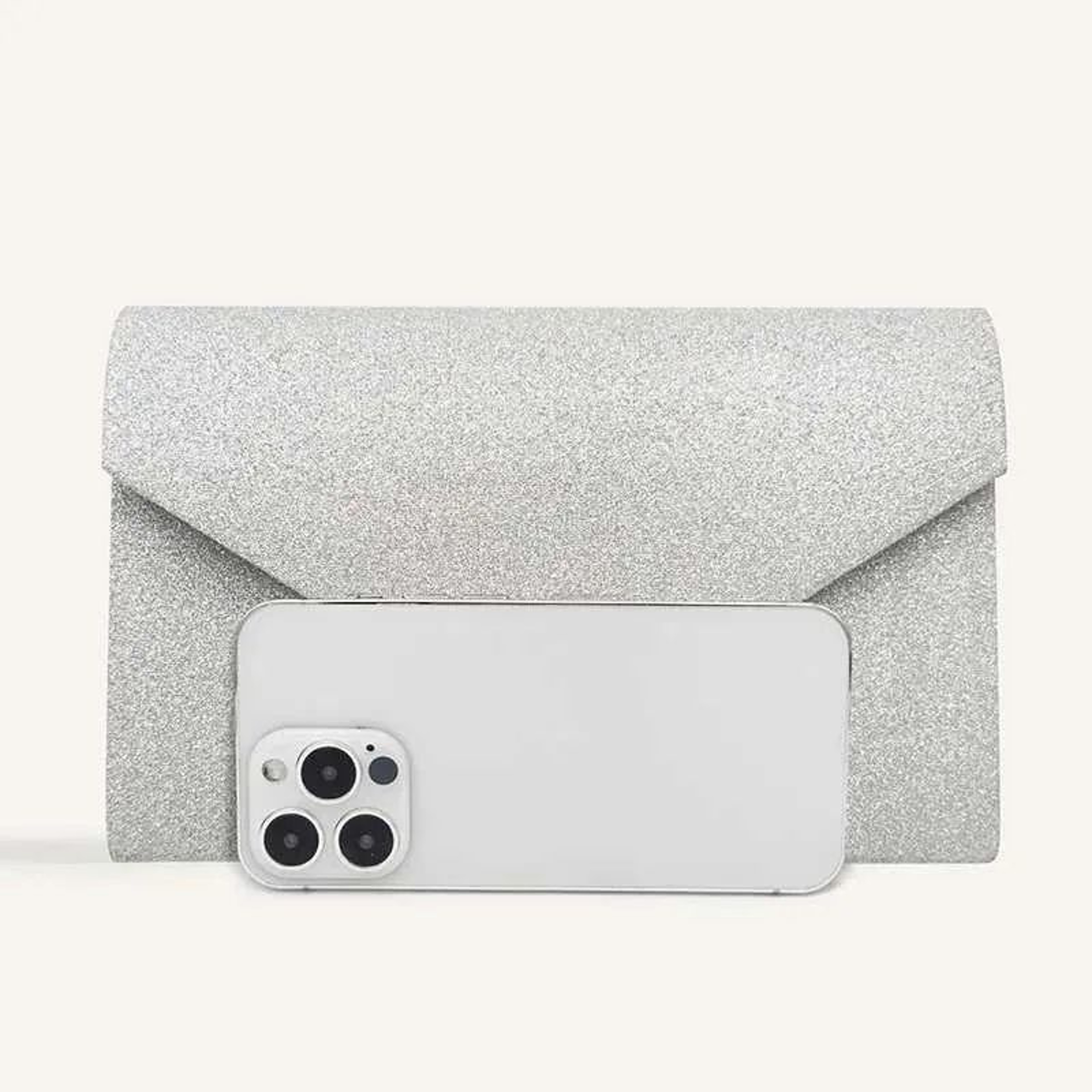 Shiny Envelope Clutch Evening Bag With Chain For Weddings And Parties 5