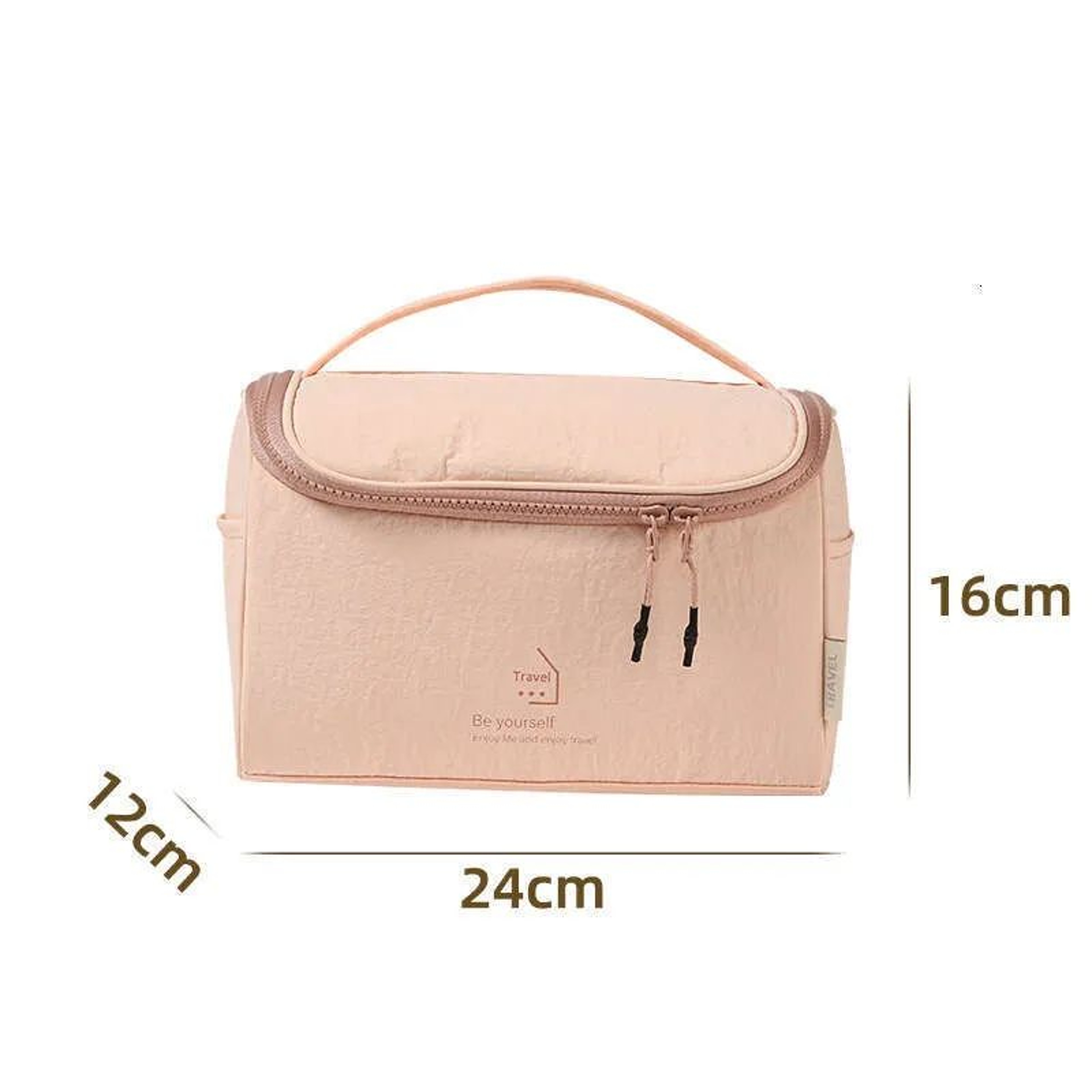 Large Capacity Nylon Makeup Bag Portable Travel Cosmetic Organizer 1