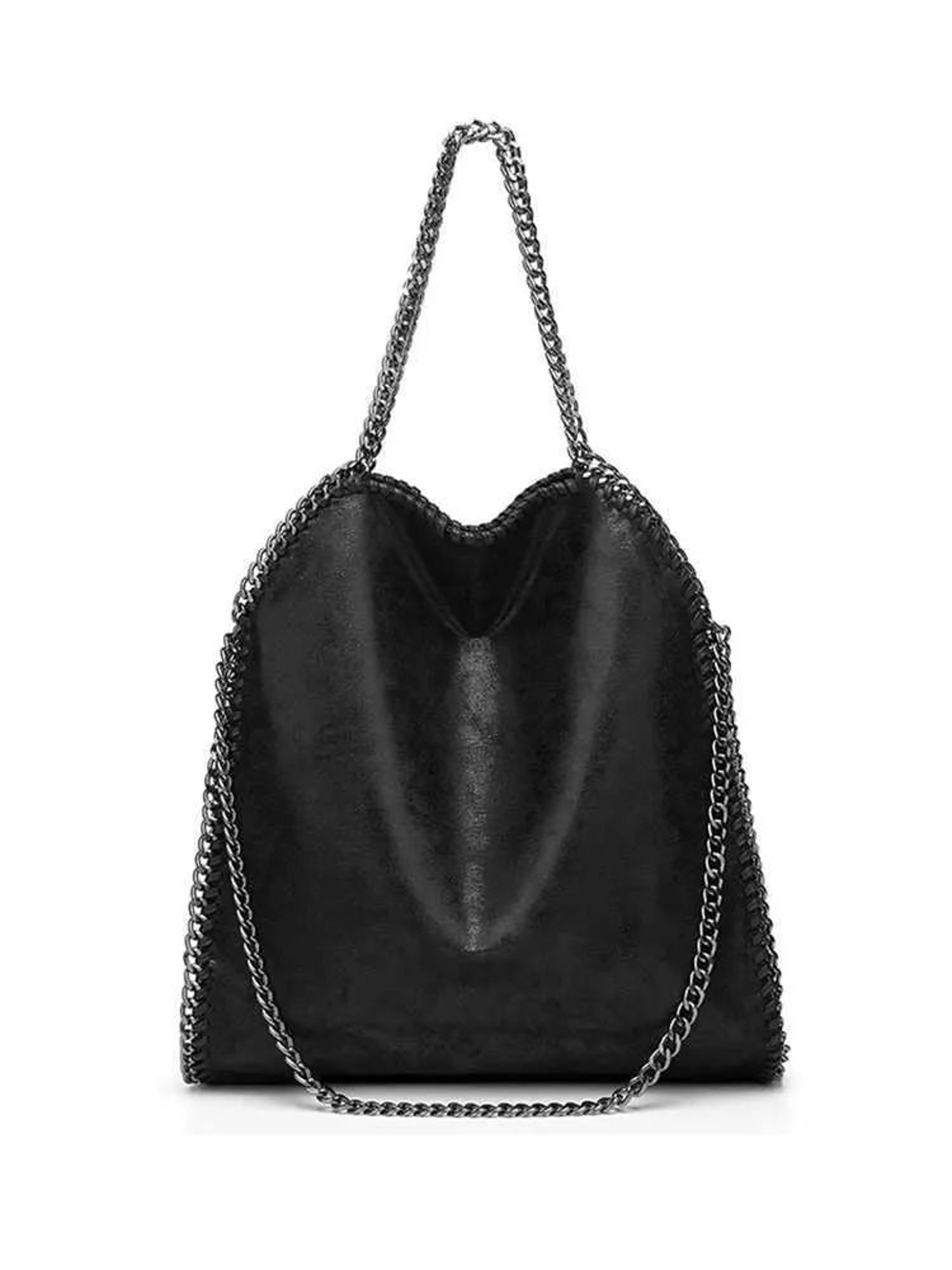 Women Large Synthetic Leather Handbag With Shoulder Strap And Multiple Pockets 0