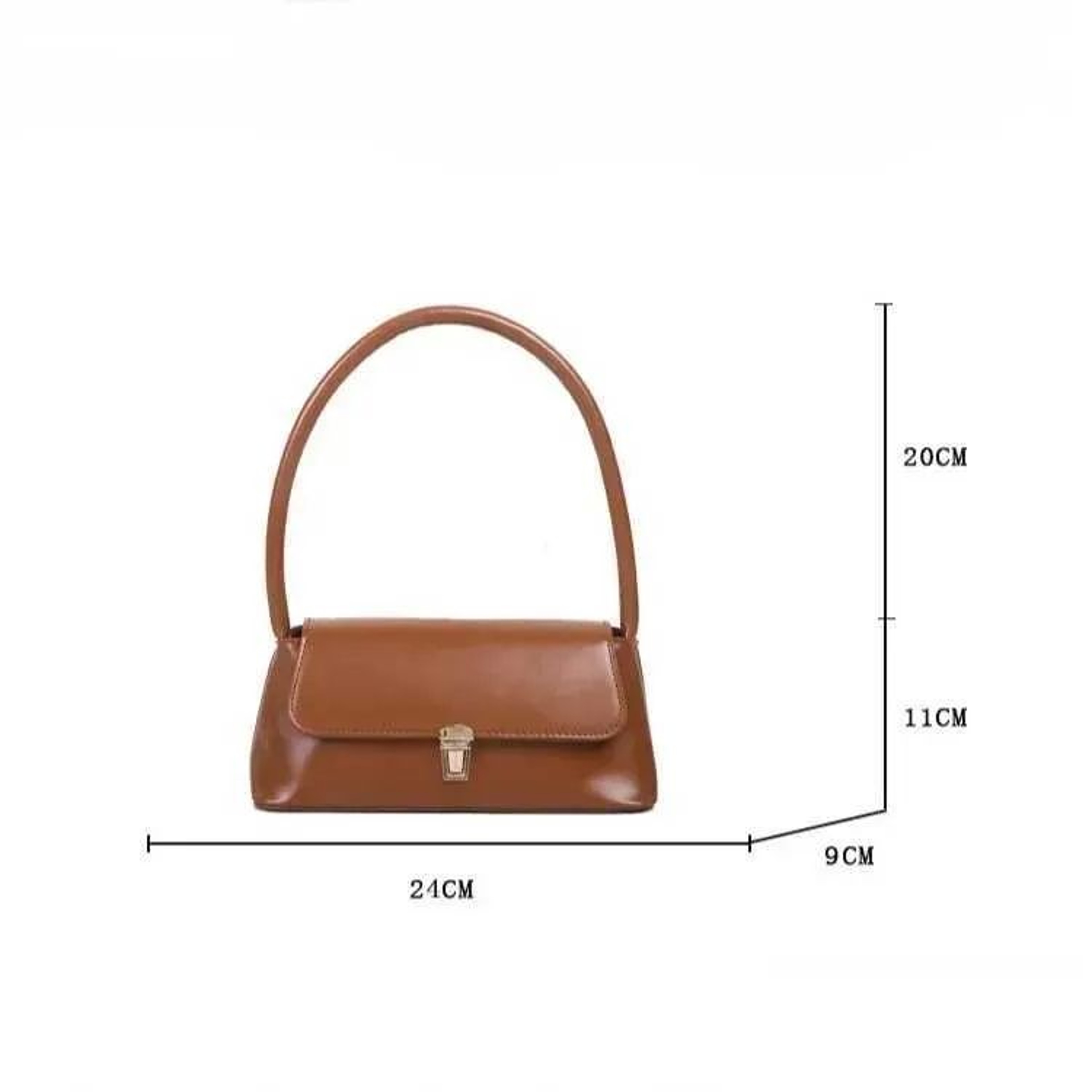 Womens PU Leather Crossbody Bag With Adjustable Strap And Zip Closure 4