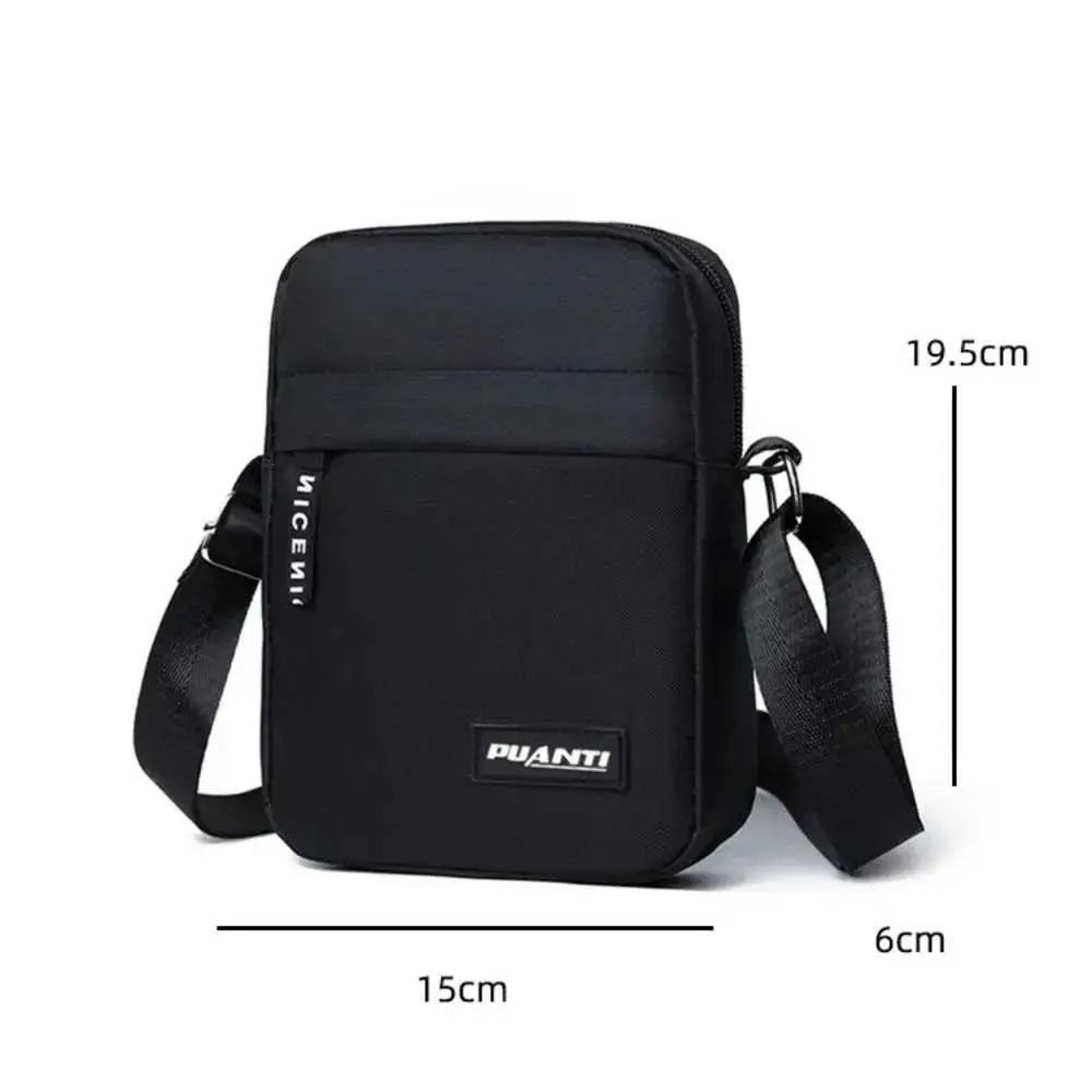 Mens Mini Nylon Crossbody Shoulder Bag Lightweight WaterResistant Casual Bag 4