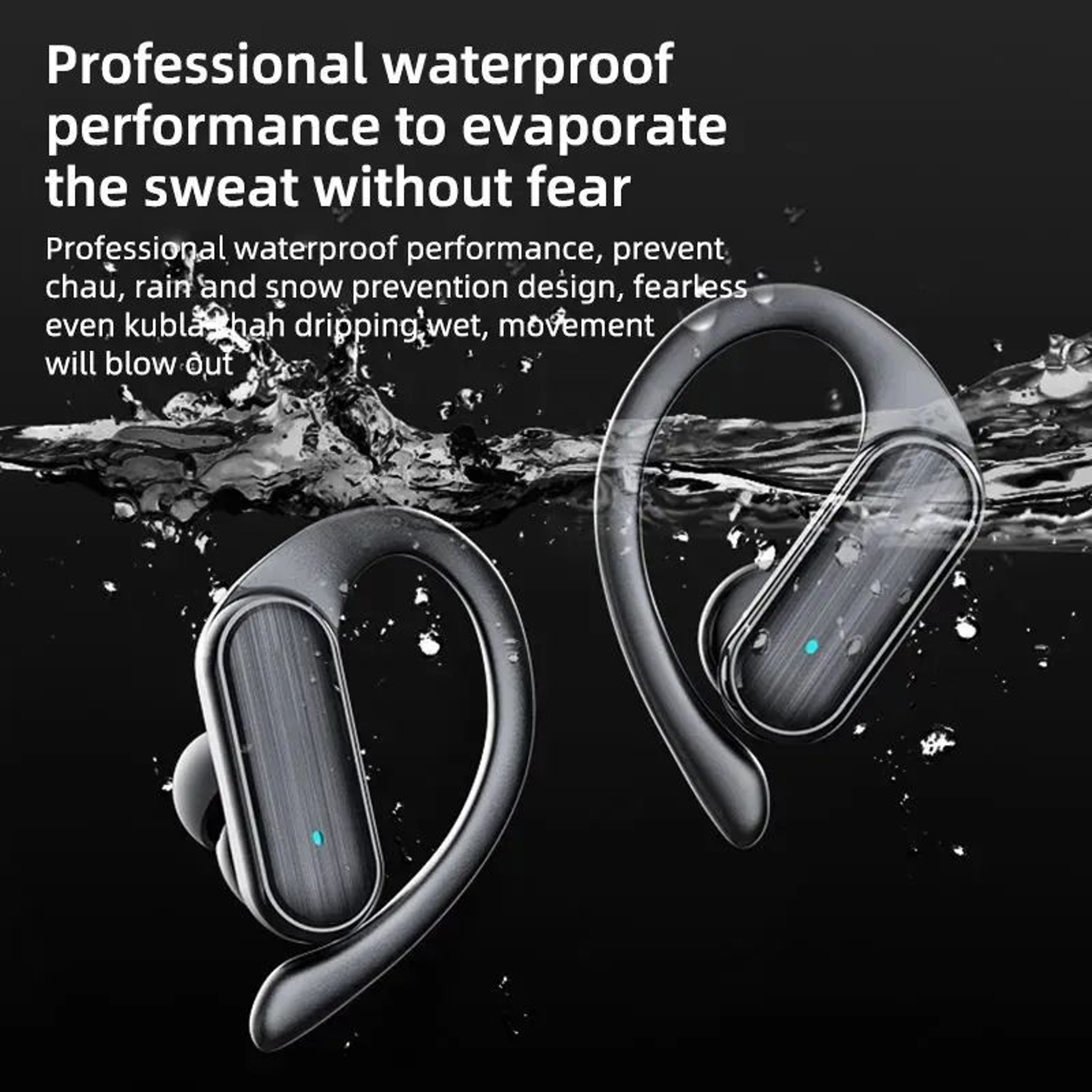 Wireless Bluetooth Earbuds With Touch Controls And HD Stereo Sound 3