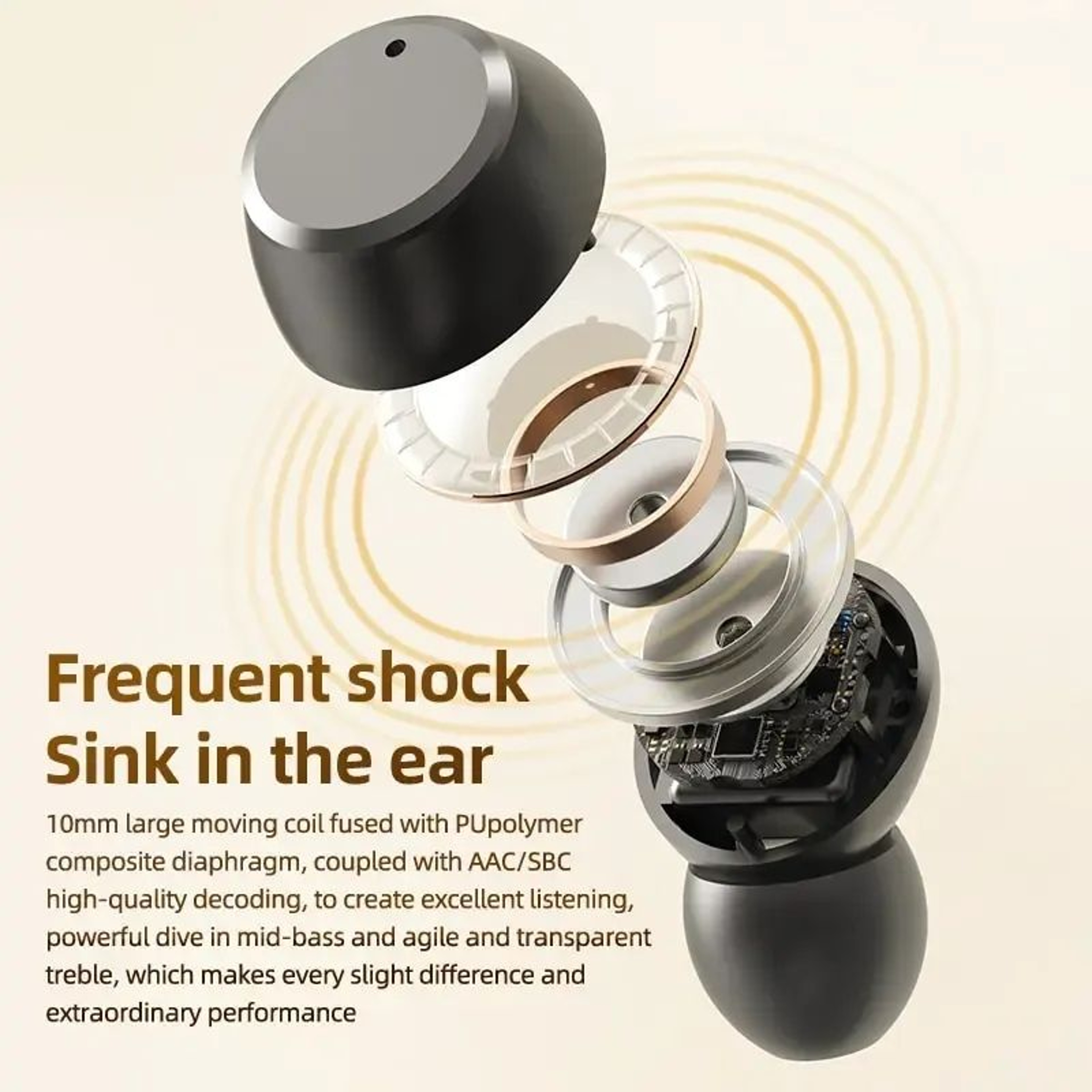 Wireless Bluetooth Earbuds With Touch Control And Digital Display 5