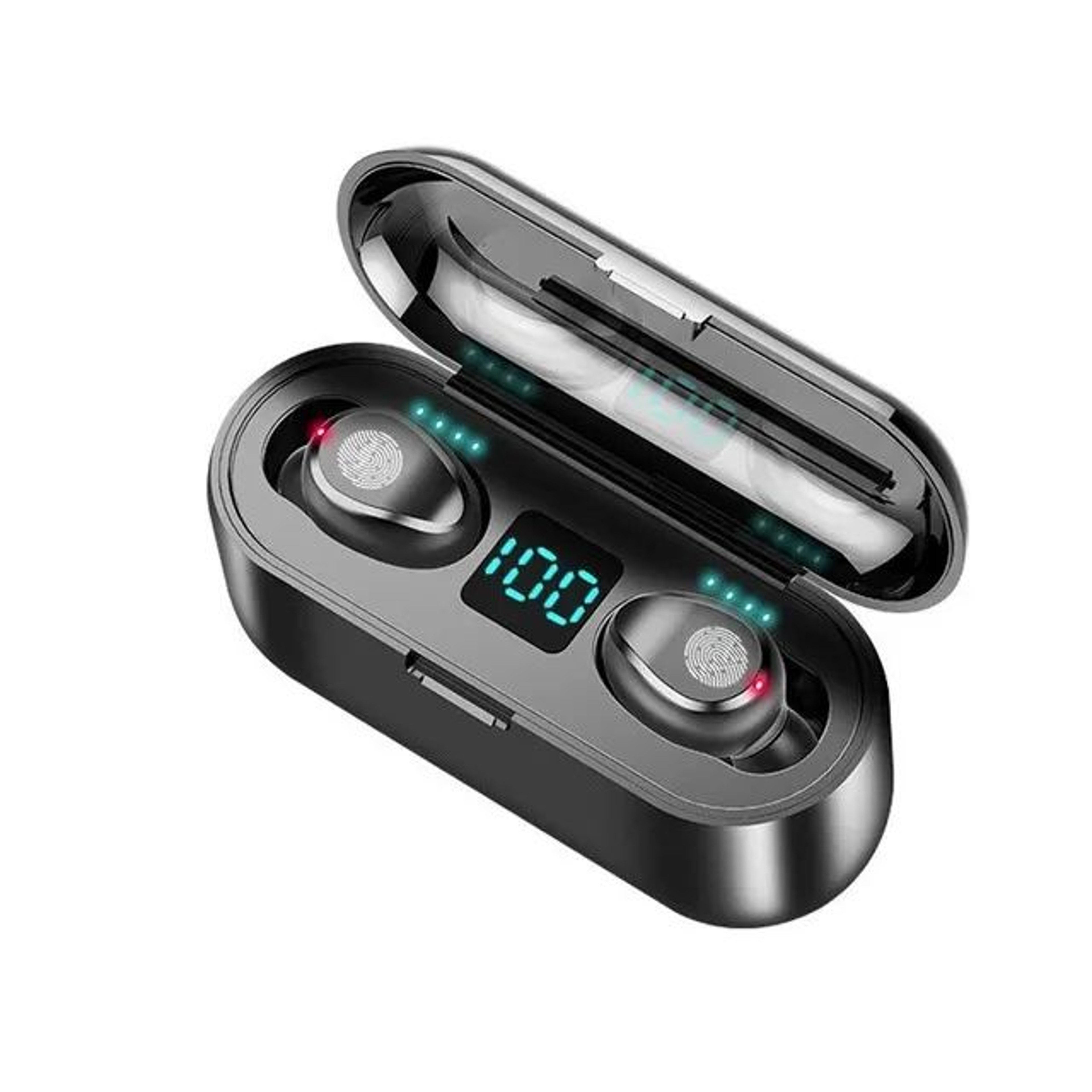 Wireless Bluetooth Earbuds With Charging Case And 9D Stereo Sound 0