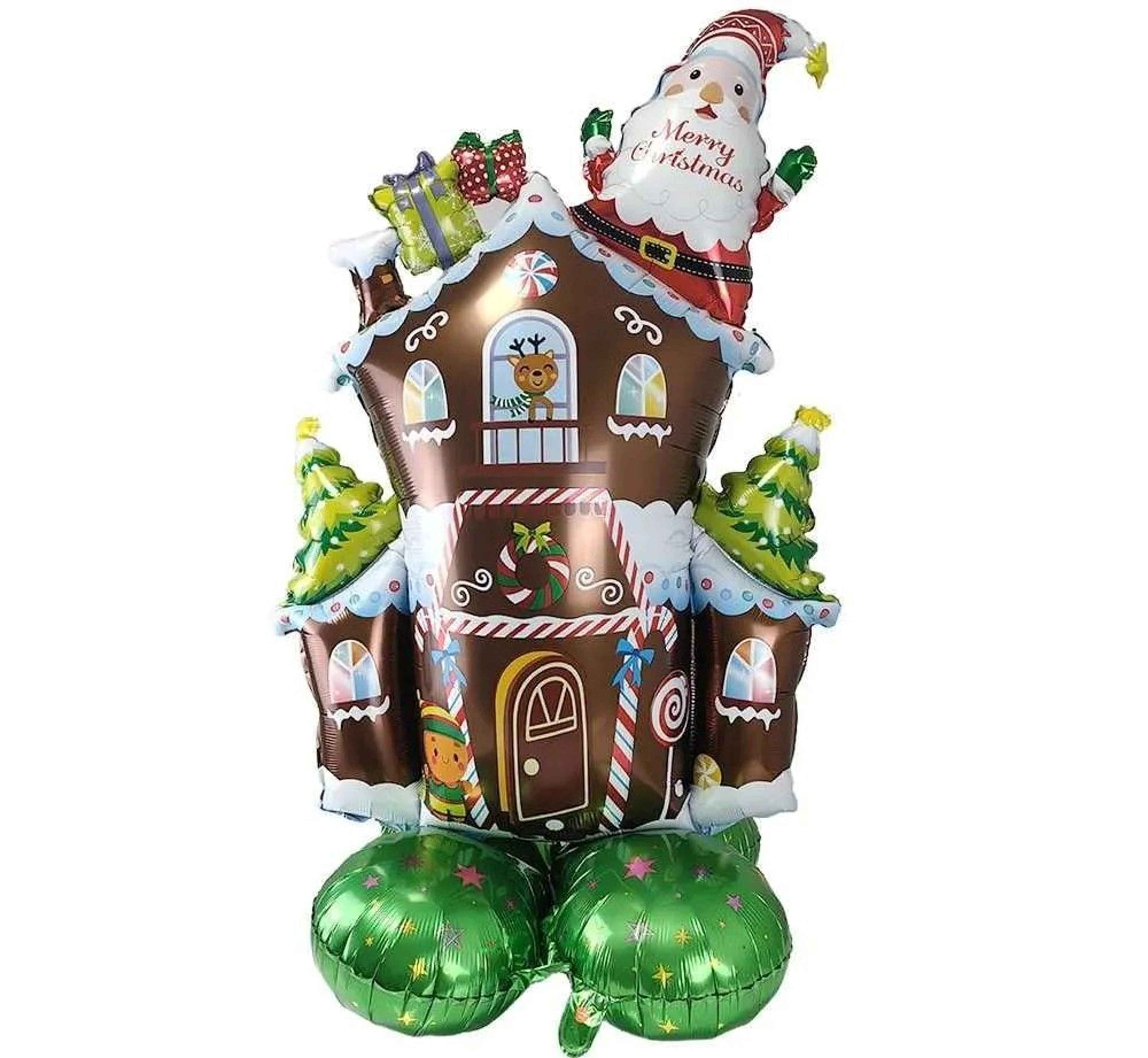 Inflatable Christmas Snowman Balloon Standing Foil Outdoor Yard Decoration 0