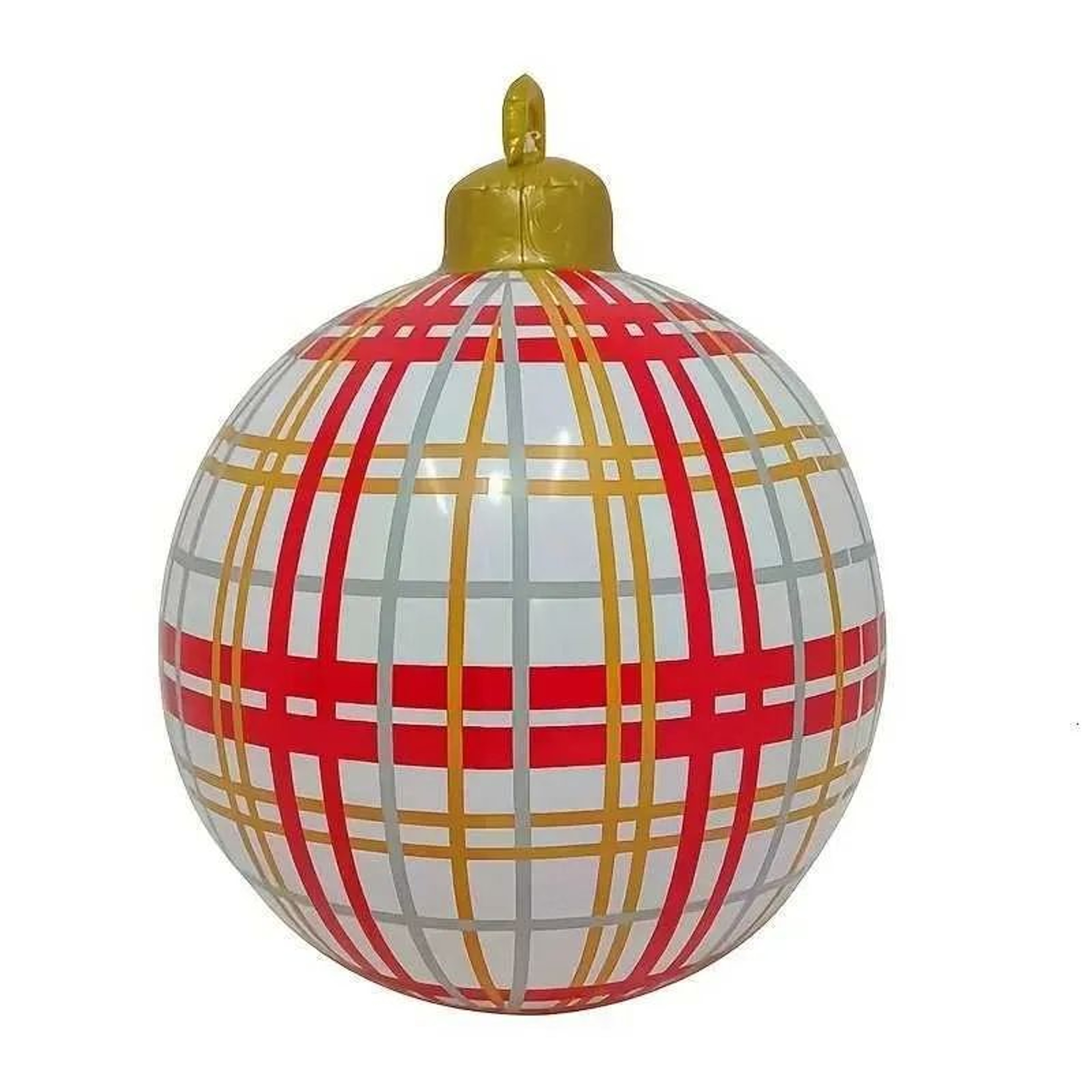 Outdoor Christmas Inflatable Ball Ornament PVC Decoration Without Lights 1
