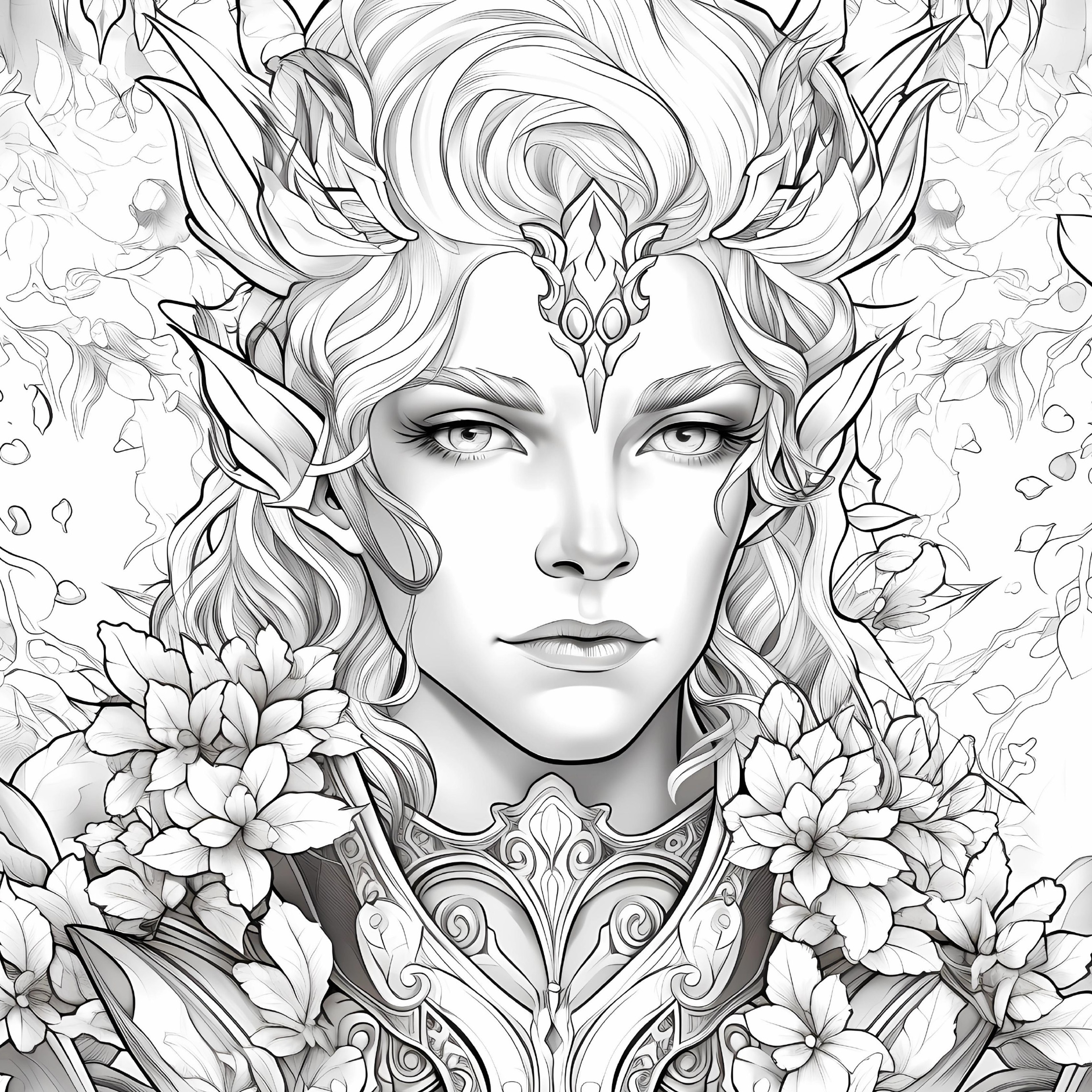 Art Enchanted Woodland Coloring Book Stress Relieving Forest Fairies Pixie Designs For Adult Mindfu 0