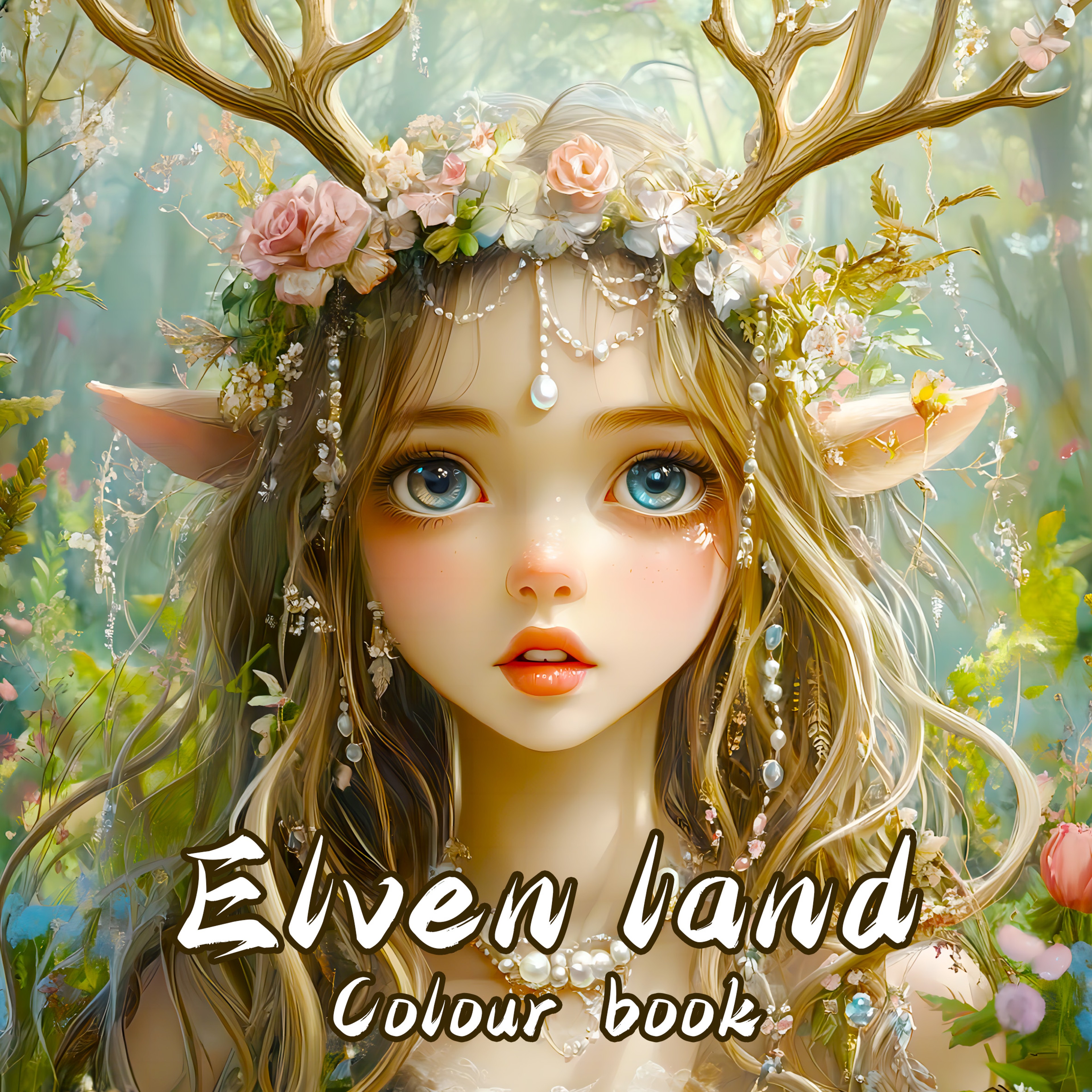 Art Enchanted Woodland Coloring Book Stress Relieving Forest Fairies Pixie Designs For Adult Mindfu 6
