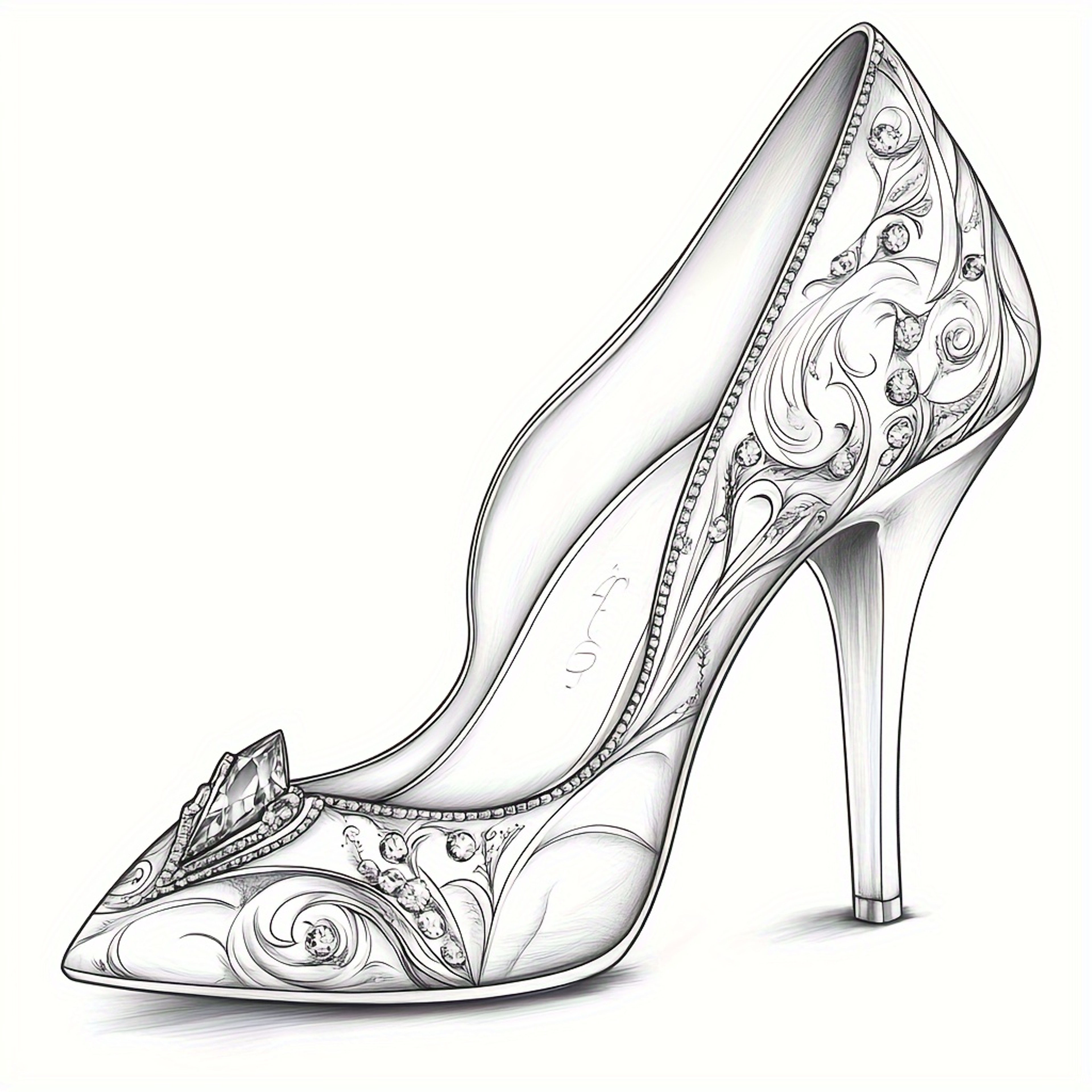 Dreamy High Heels Coloring Book For Adults Stress Reduction Colouring Relaxation Art Therapy Valent 3
