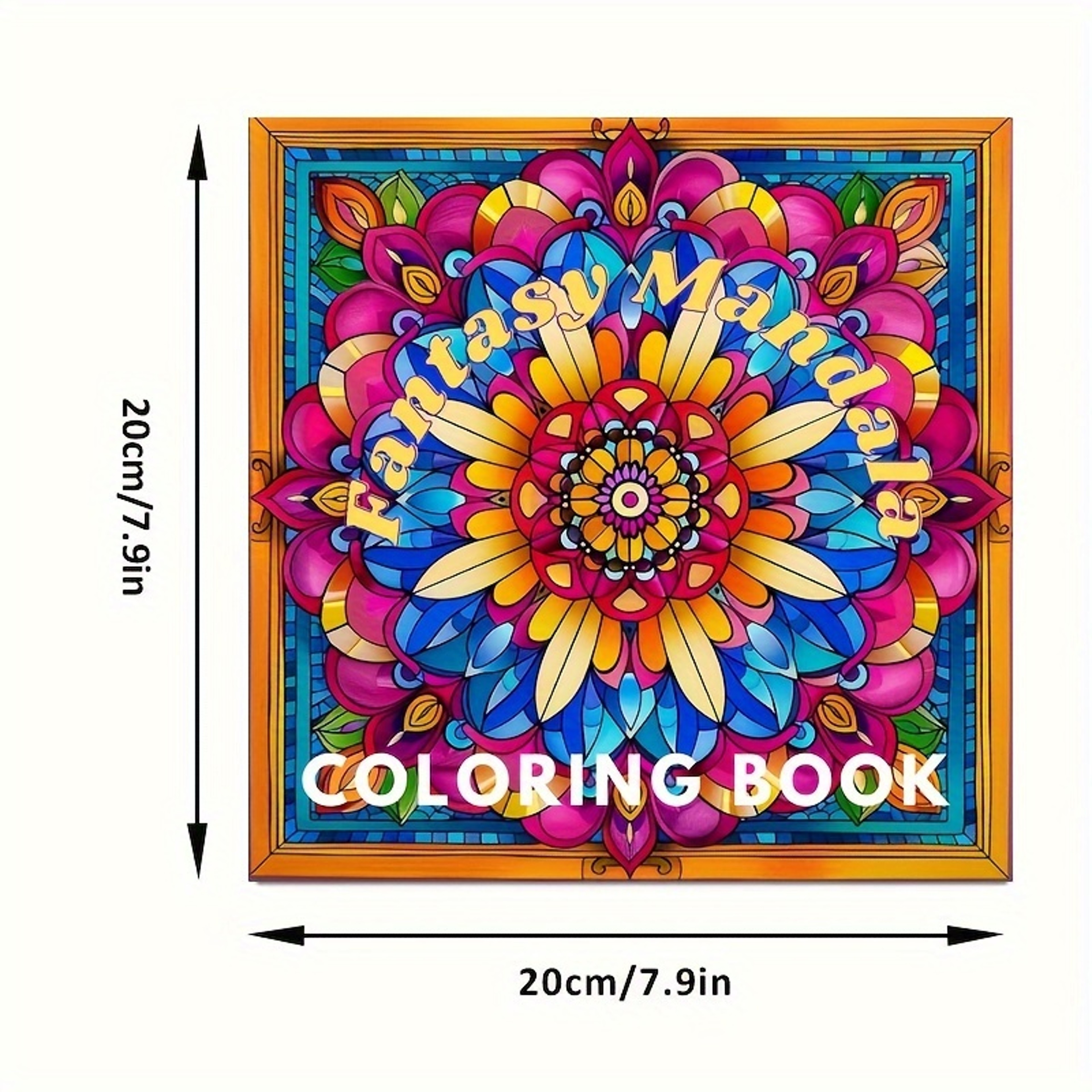Adult Stress Relief Coloring Book Drawing Supplies Perfect For Gifting 5