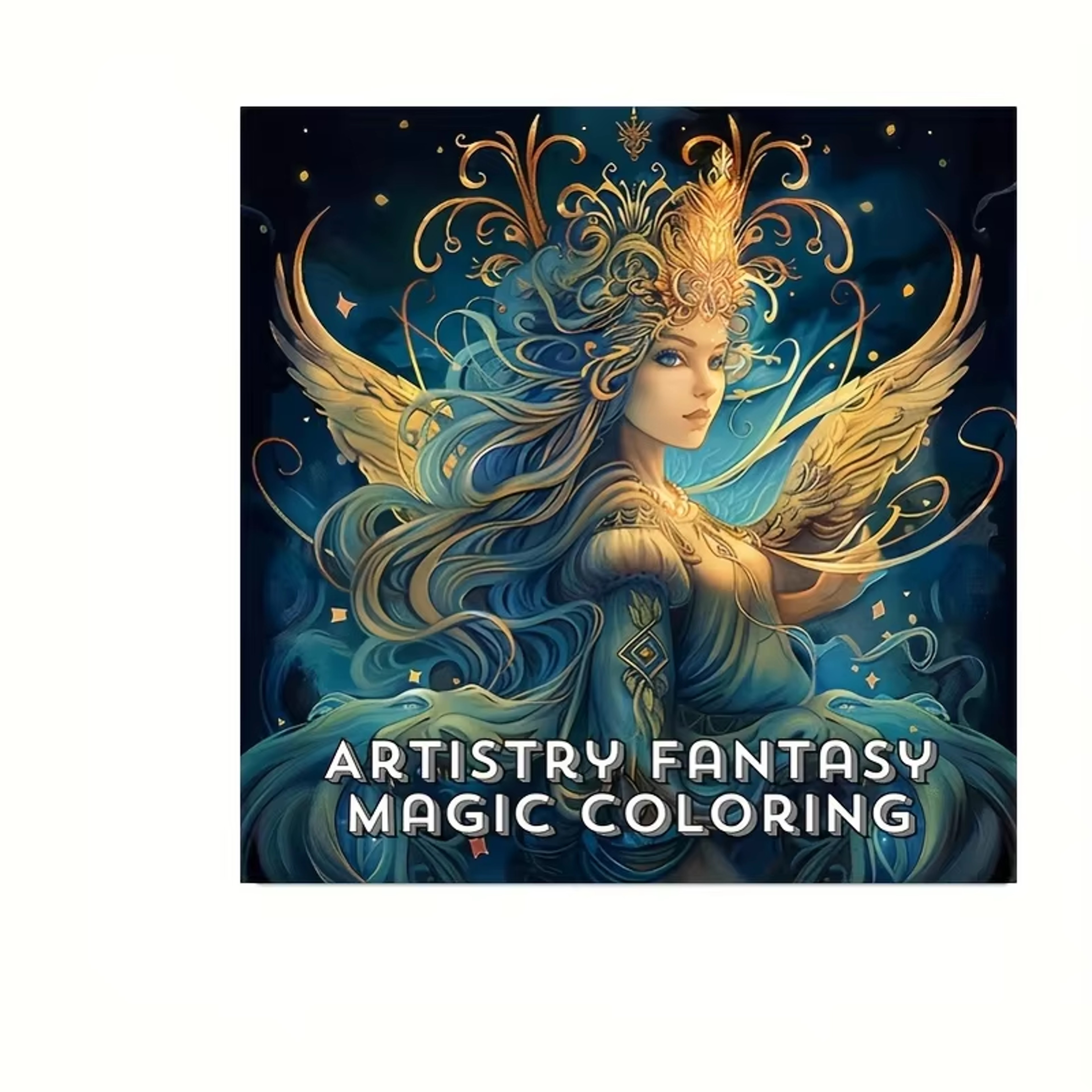 Artistry Fantasy Coloring Book For Stress Relief And Soothing Stress A Stress Reduction Colouring B 6