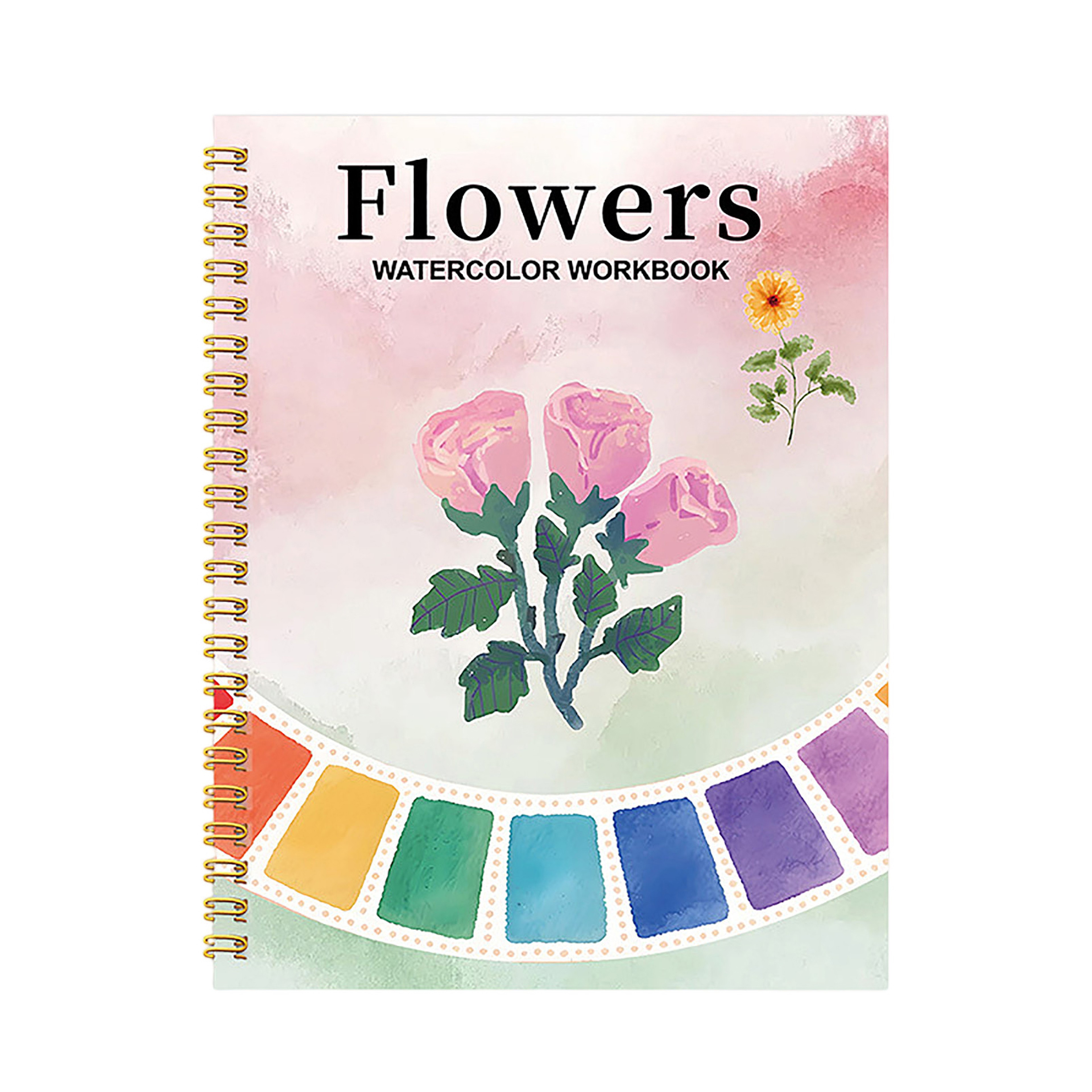 Watercolor Coloring Book For Beginners, Cultivate Painting Talent, Adult Watercolor Practice Pad, Graffiti Art Book – view 14