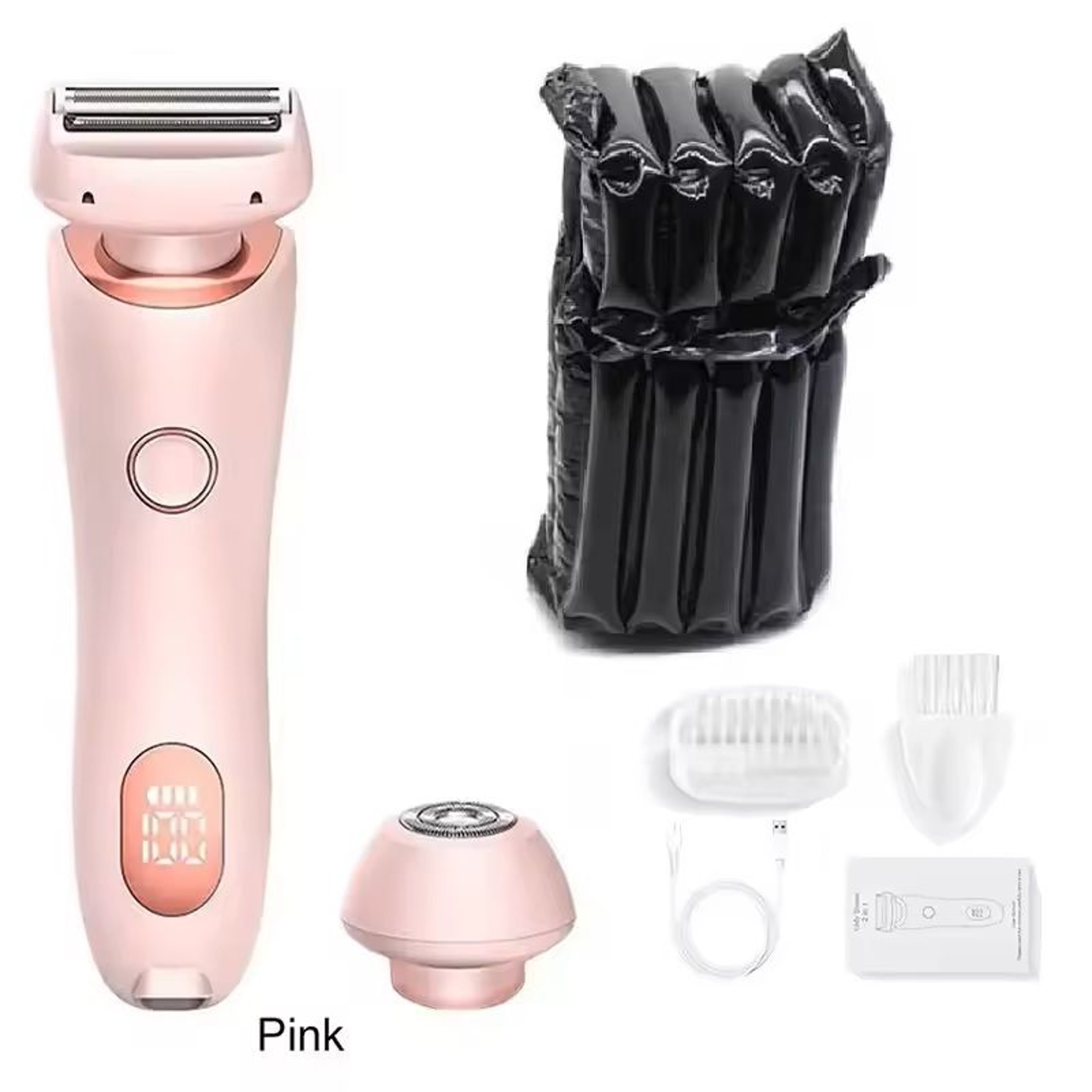 2 In 1 Womens Electric Body And Face Trimmer 1