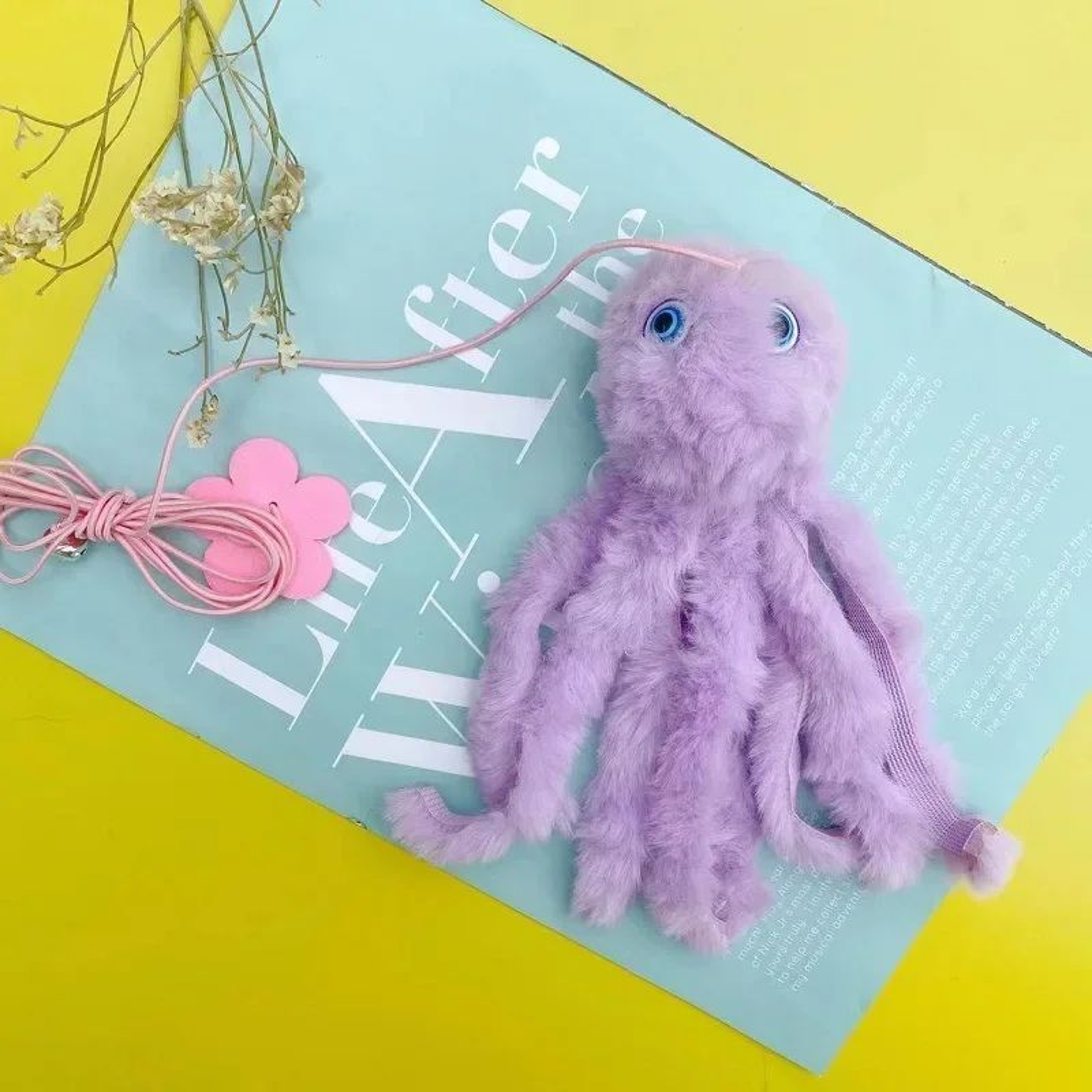 Hanging Door Bungee Cat Toy  Elastic Swing Teaser For SelfPlay Boredom Relief  Indoor Exercise 6