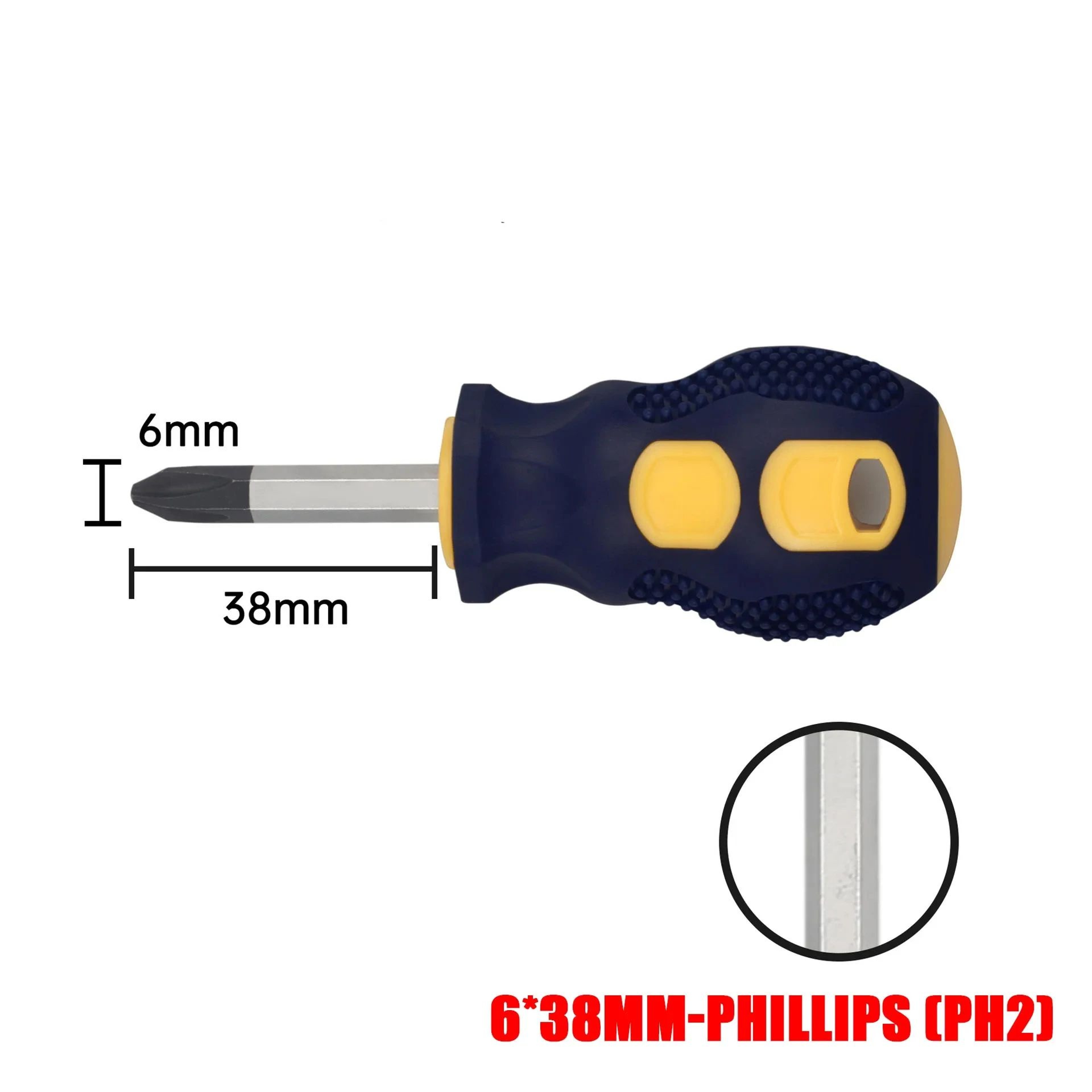 Magnetic Screwdriver Set PH0PH1PH2 Phillips  356mm Slotted 100200mm Length Drivers For Home  DIY Re 11