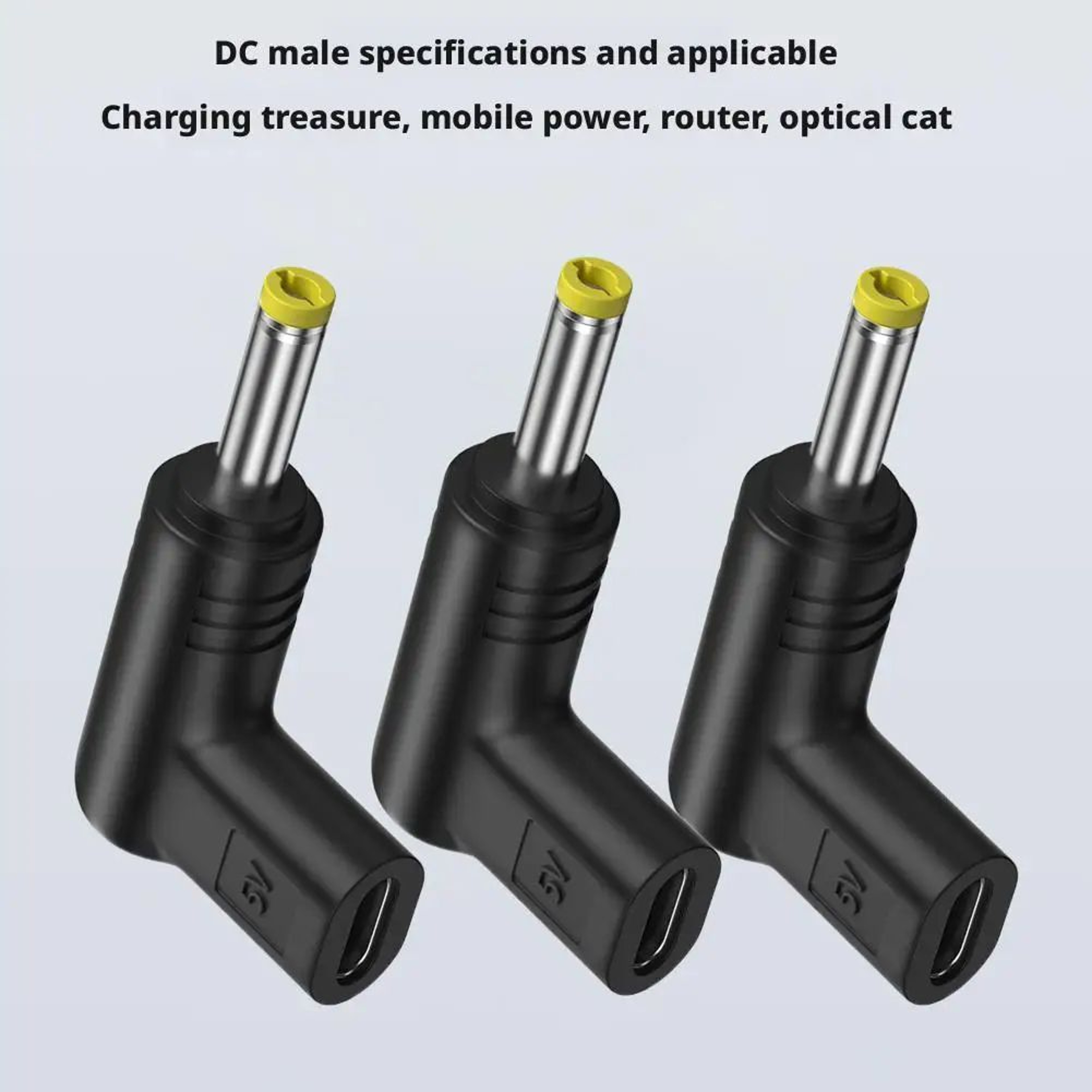 5V USBC To DC Power Adapter For PSP 100020003000  TypeC Charging Converter Plug For Optical Cat 4