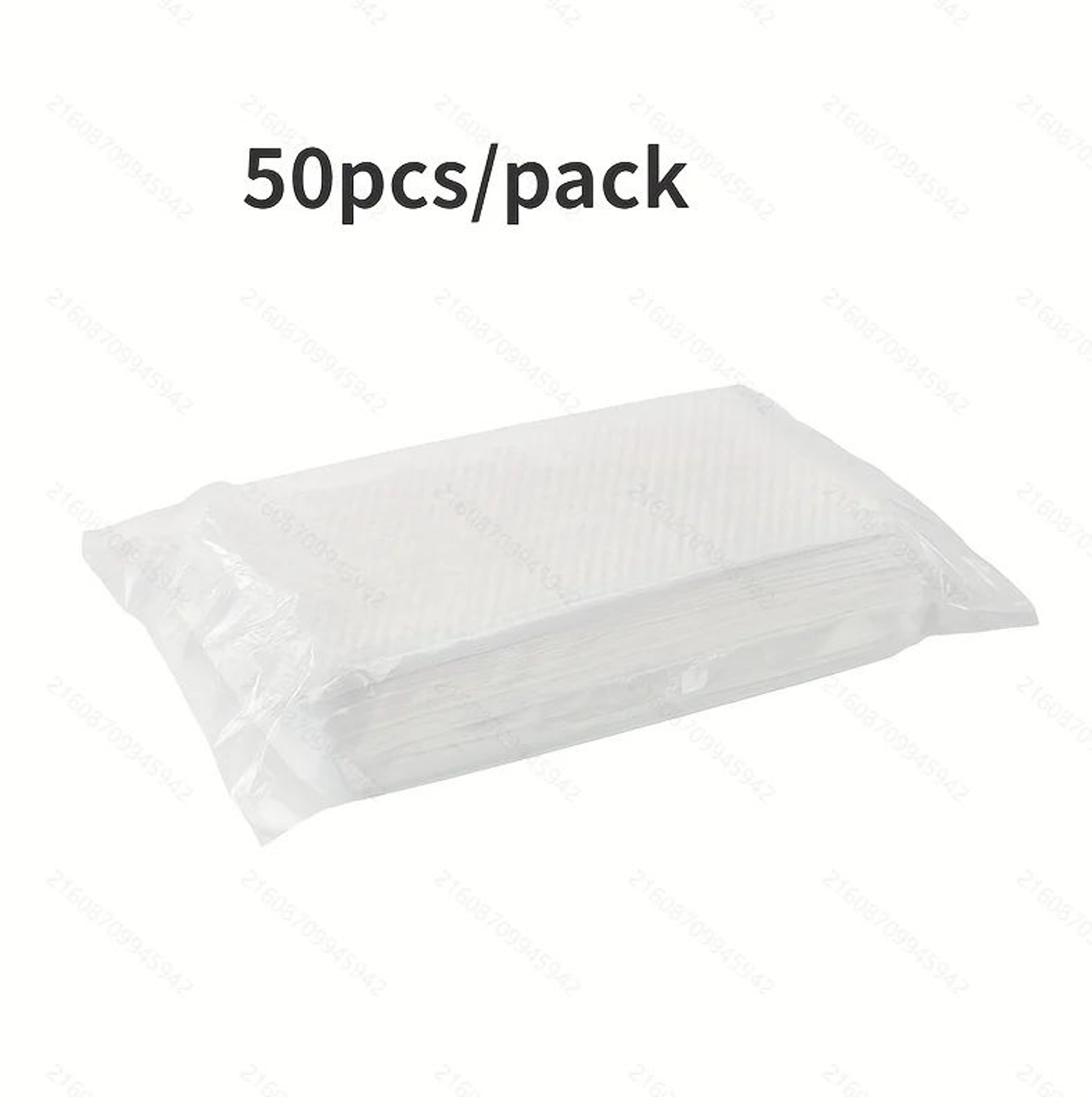 50 Pcs Disposable Cleaning Cloth Refills W Velcro Pad  NoRinse Magic Eraser Sheets For Kitchen  Bat 6