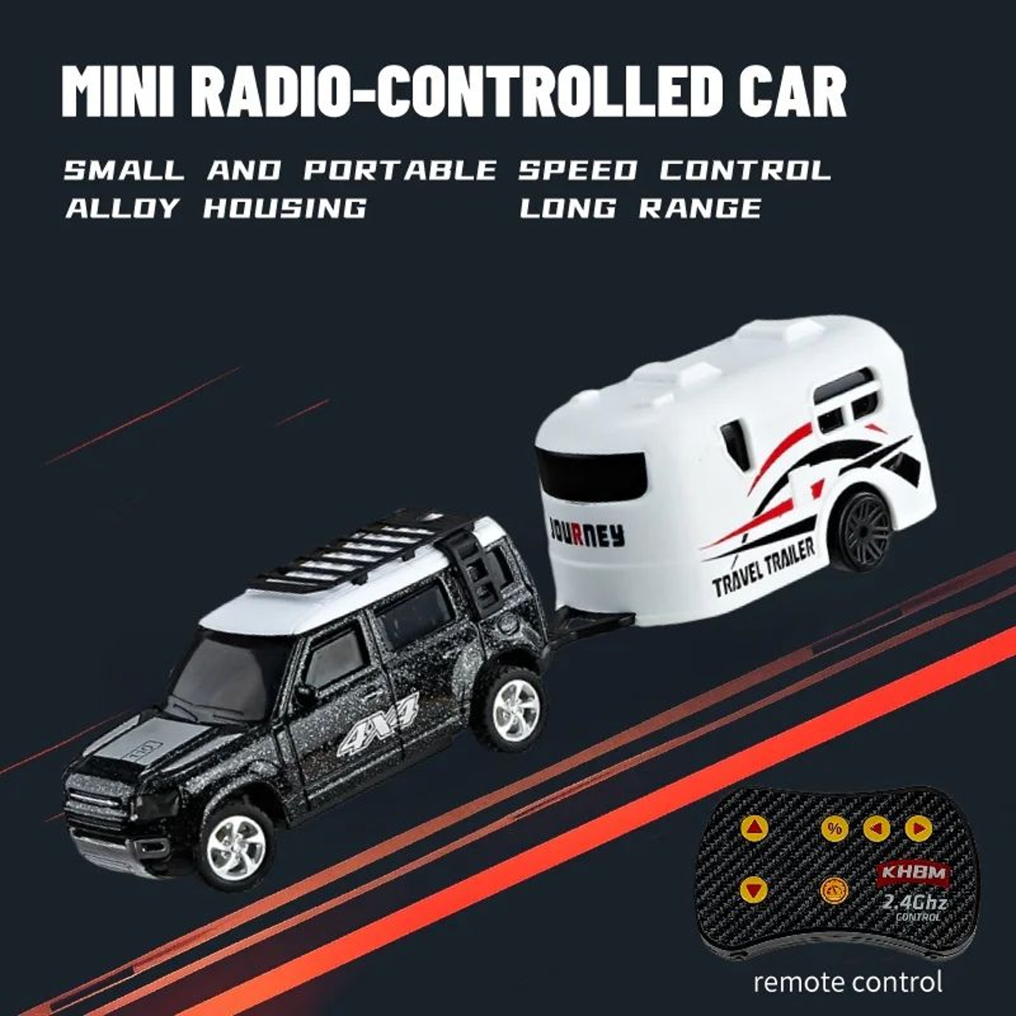164 Mini RC Car Alloy  60Min Run Time 98131 Ft Remote Range USB Rechargeable Pocket Remote Control  16