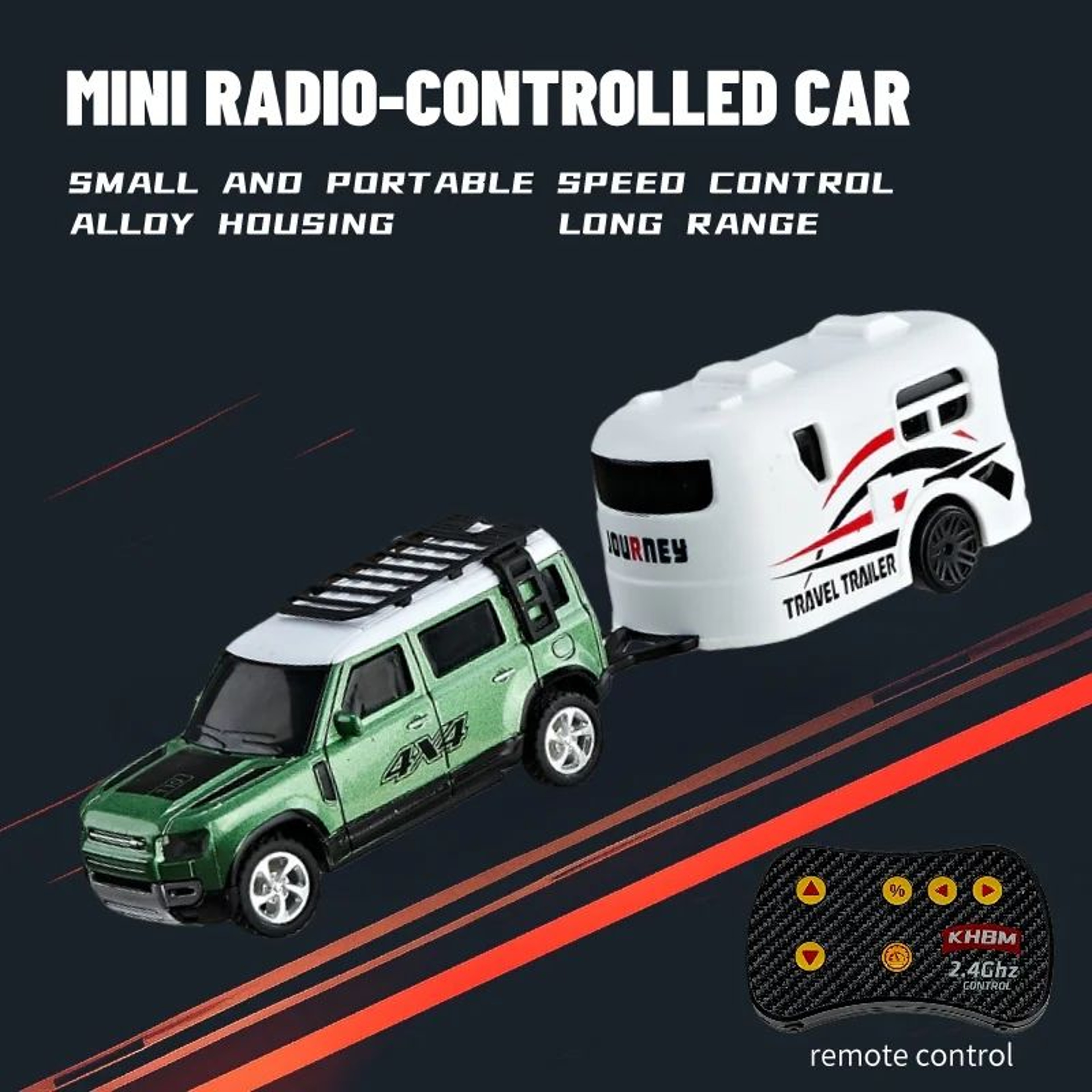 164 Mini RC Car Alloy  60Min Run Time 98131 Ft Remote Range USB Rechargeable Pocket Remote Control  17