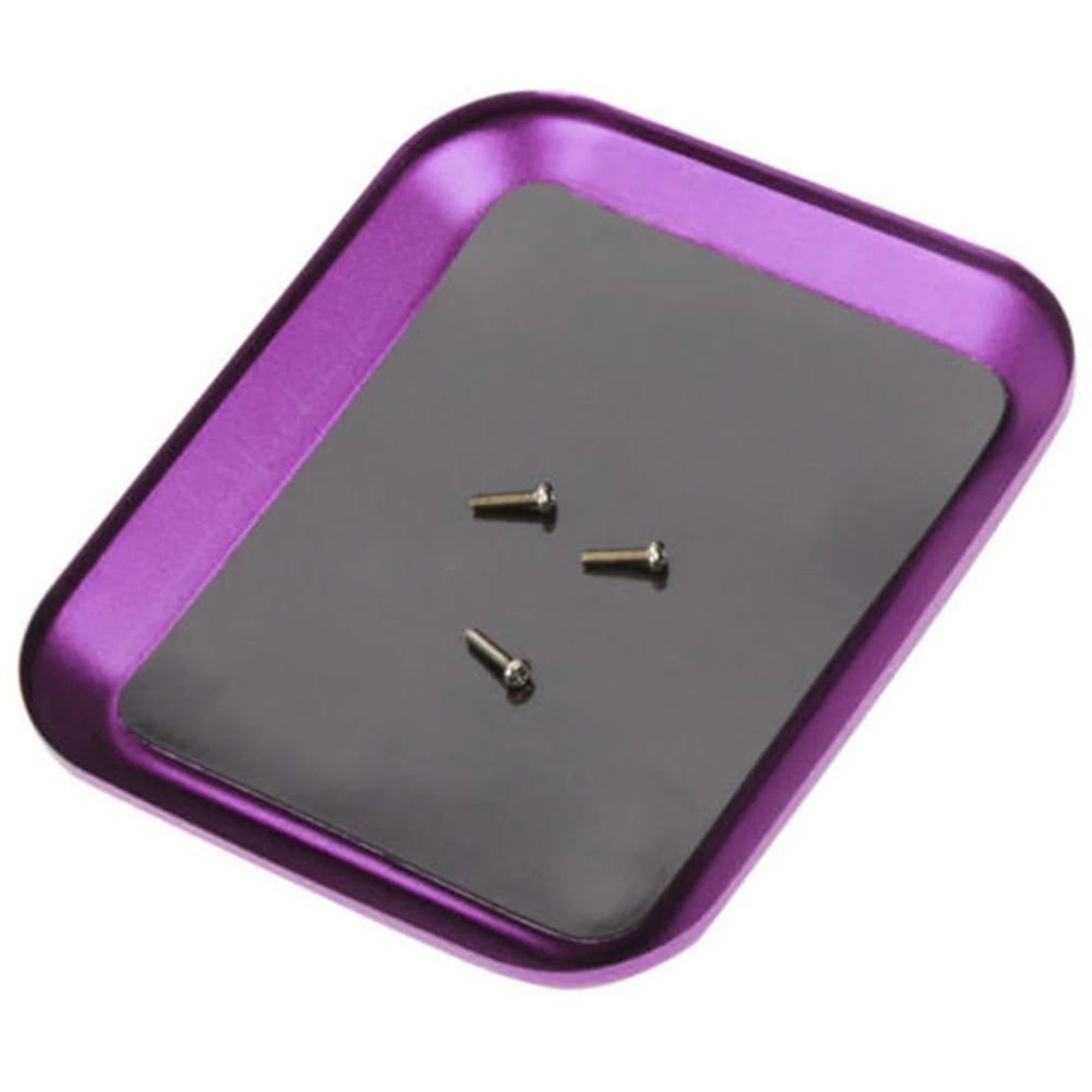 Aluminum Alloy Magnetic Screw Tray For RC Car Repairs  Parts Holder Plate For Axial SCX10 D90 D110  4