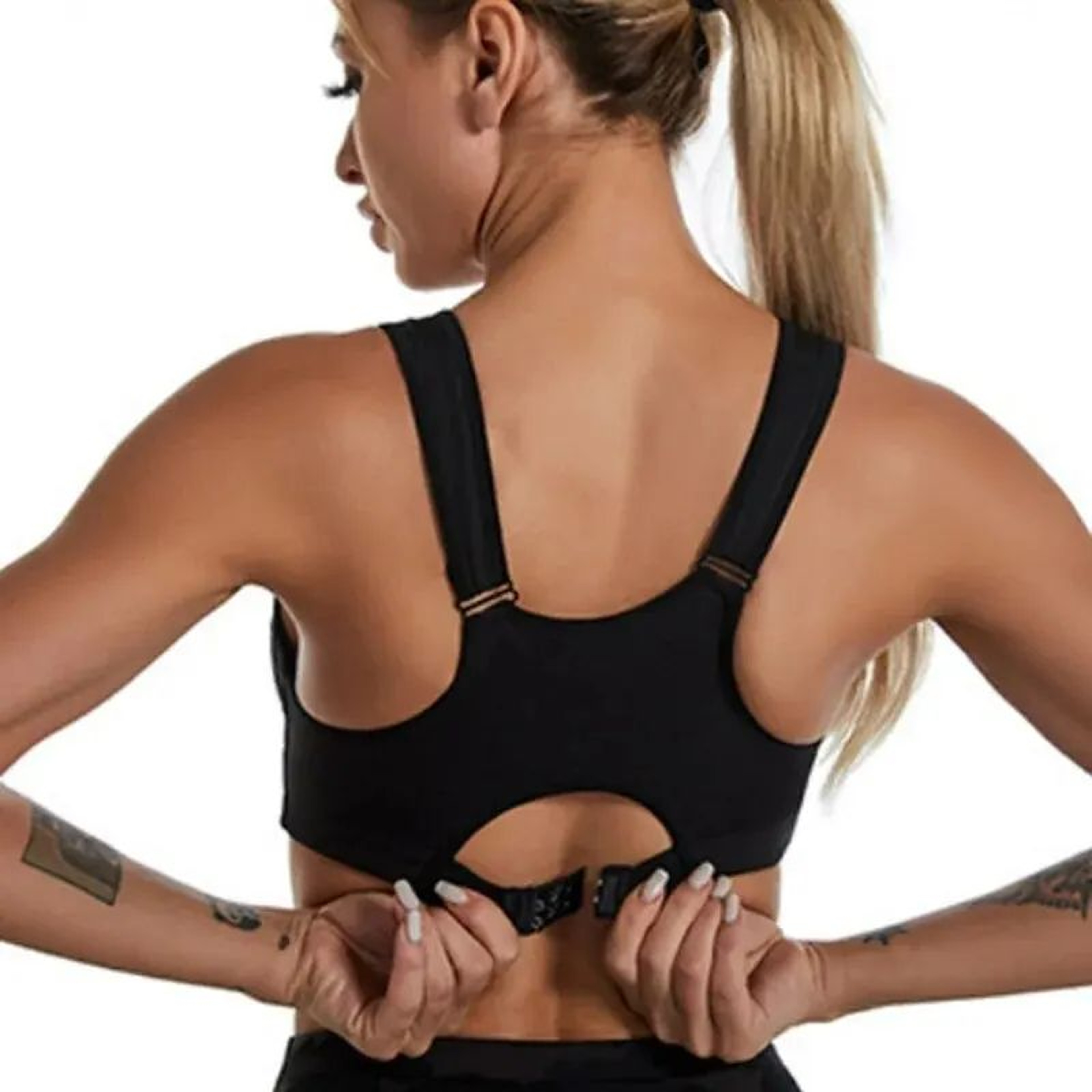 Womens ShockAbsorbing Yoga Fitness Bra  Breathable QuickDry Sports Bra 1