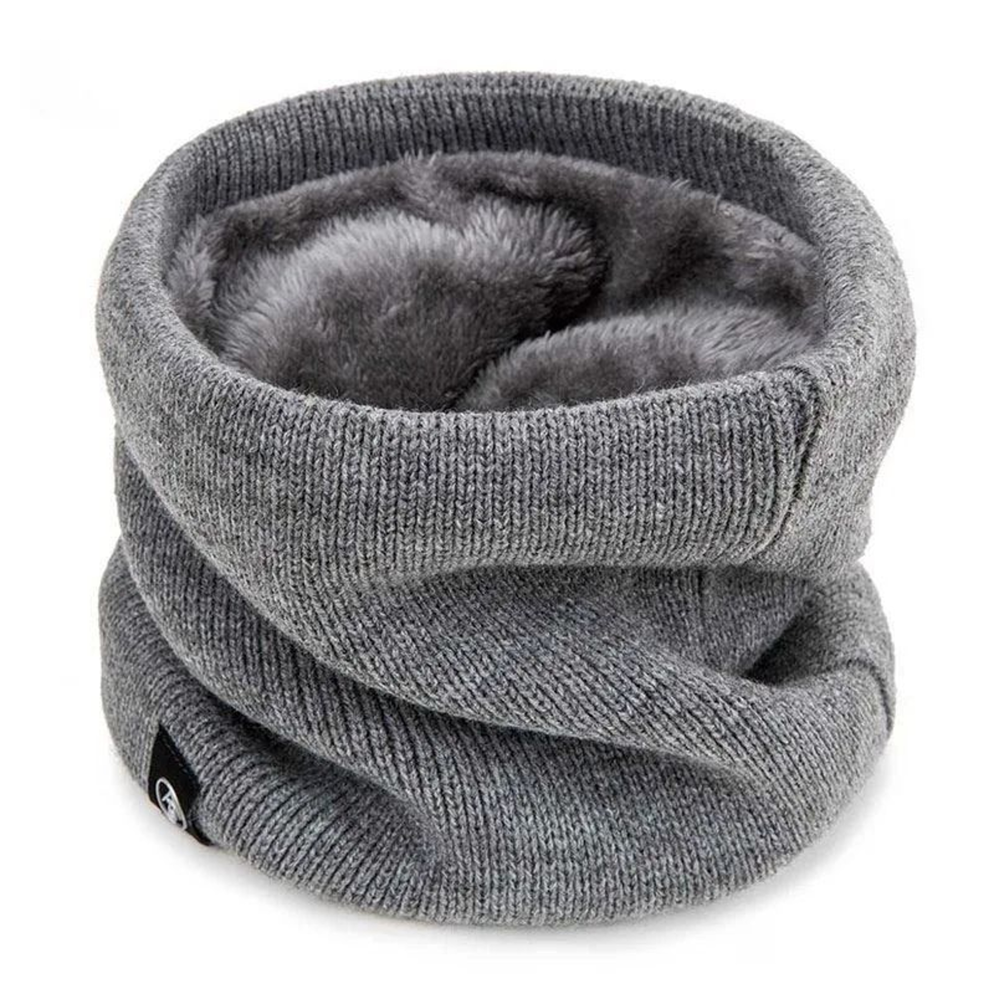 Winter Warm Knitted Neck Scarf Full Face Cover  Plush CashmereFeel Thermal Neck Warmer For Women  M 8